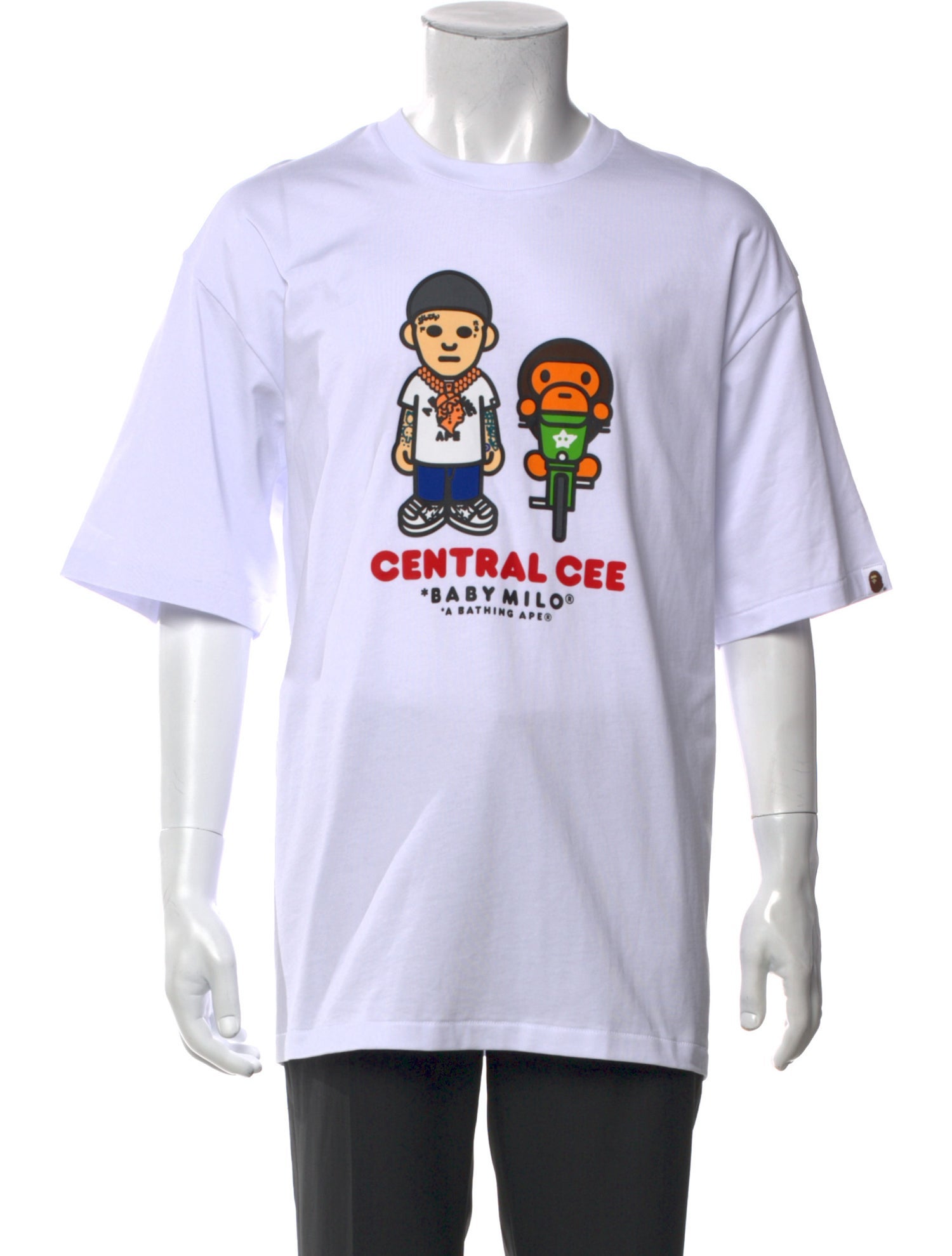 BAPE 2025 x Spotify x Central Cee Bax Milo T-Shirt w/ Tags