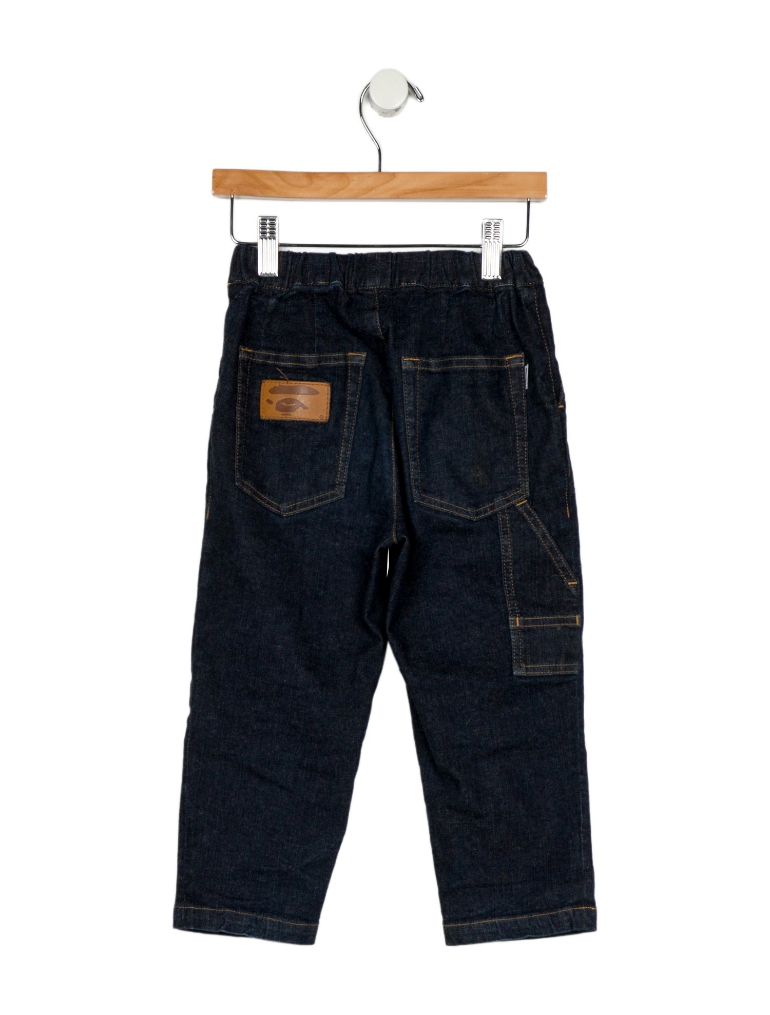 BAPE Kids denim pants