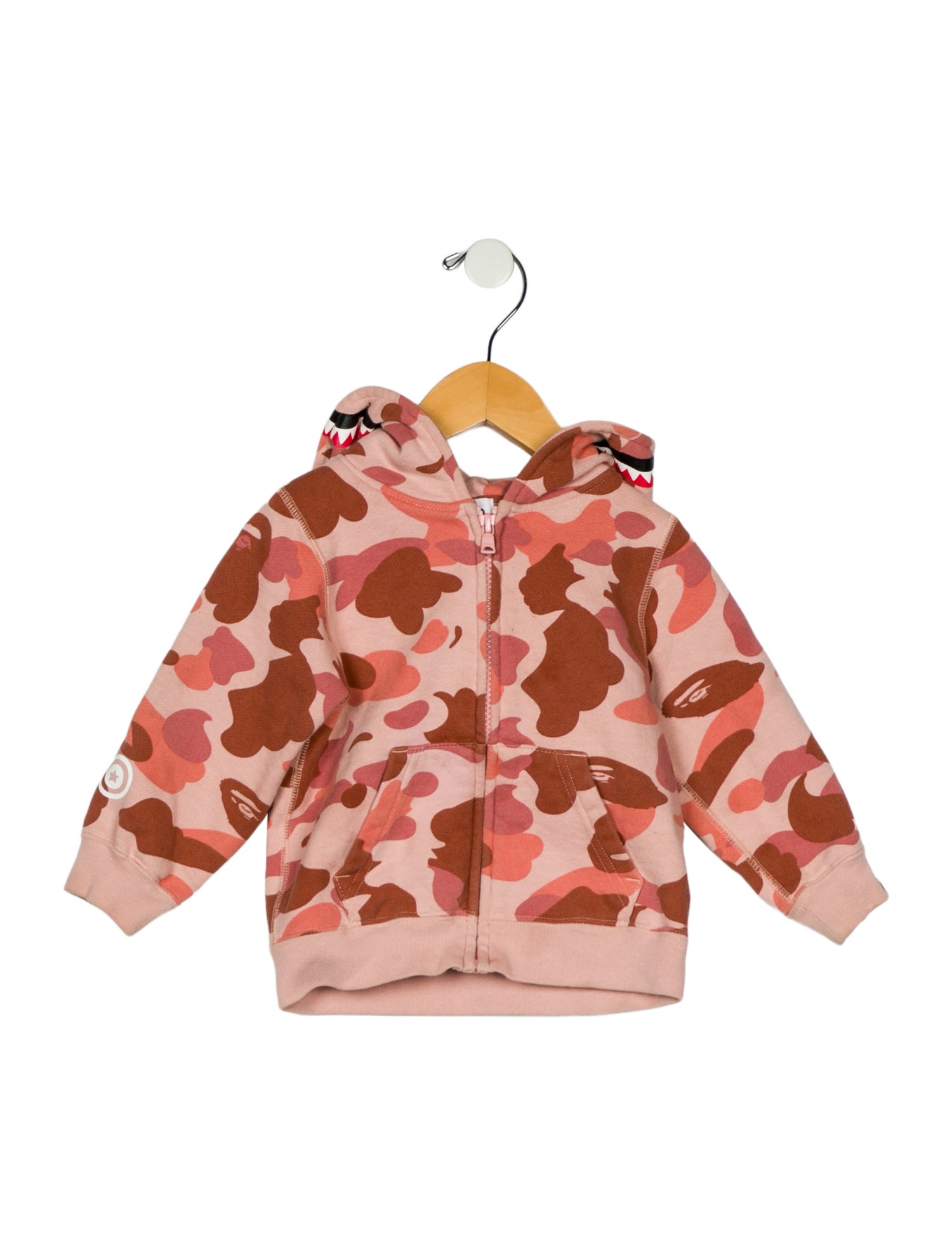 BAPE Kids Shark Zip Sweater
