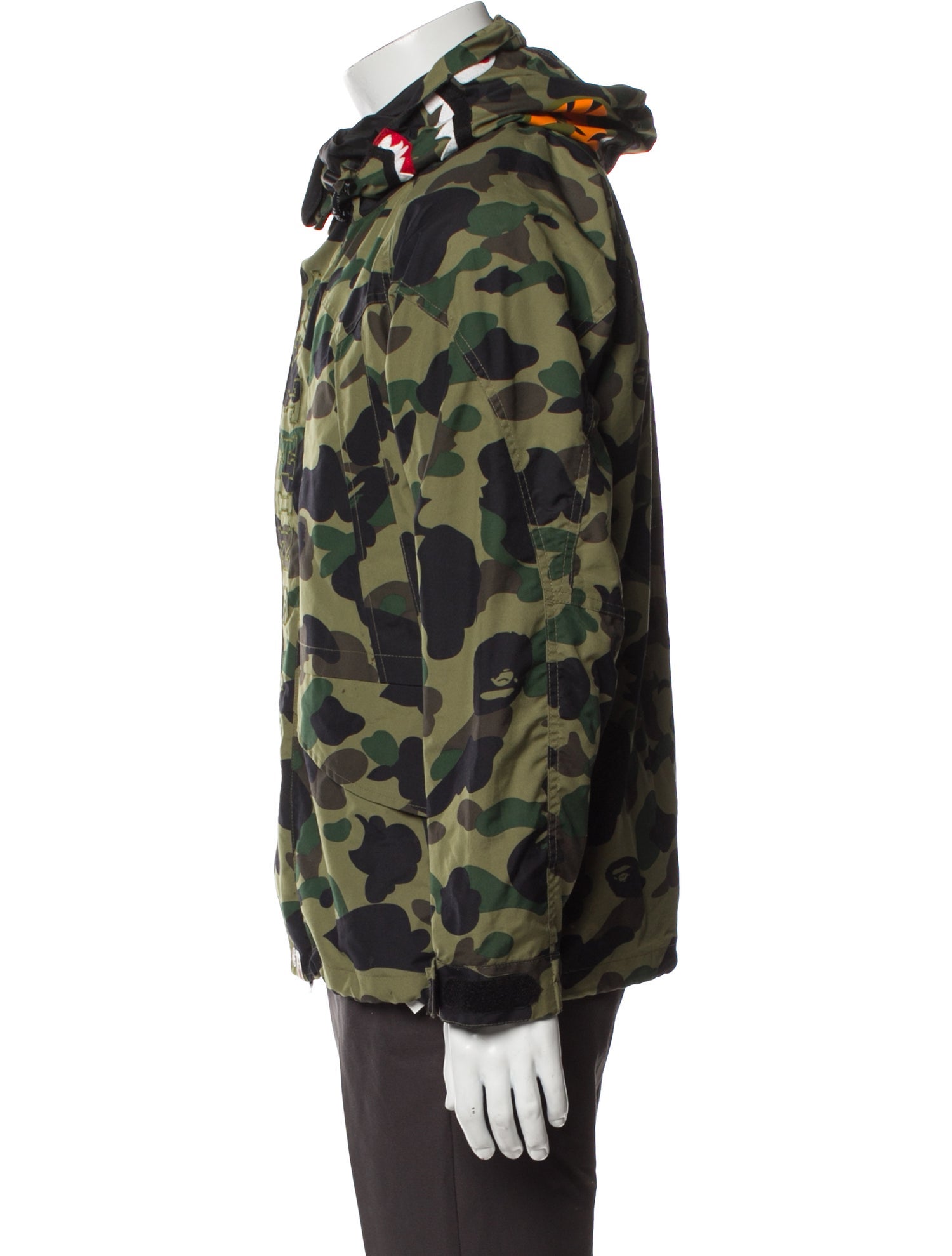 BAPE Camo Shark Camouflage Print Hoodie