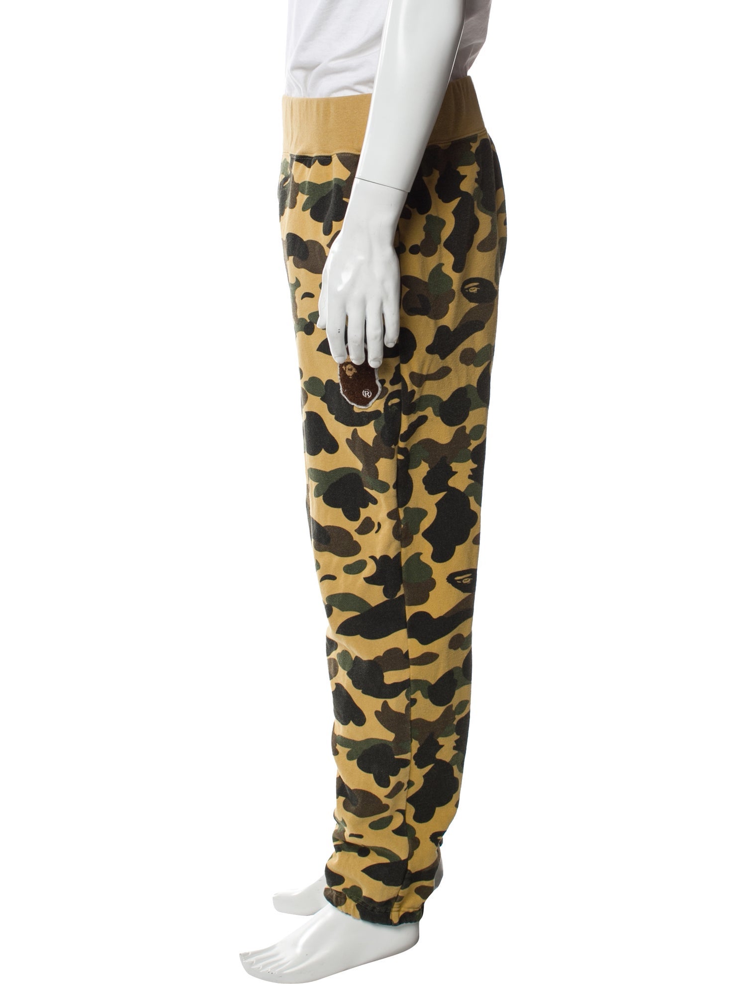 BAPE Camo Head Logo Sweatpants Joggers