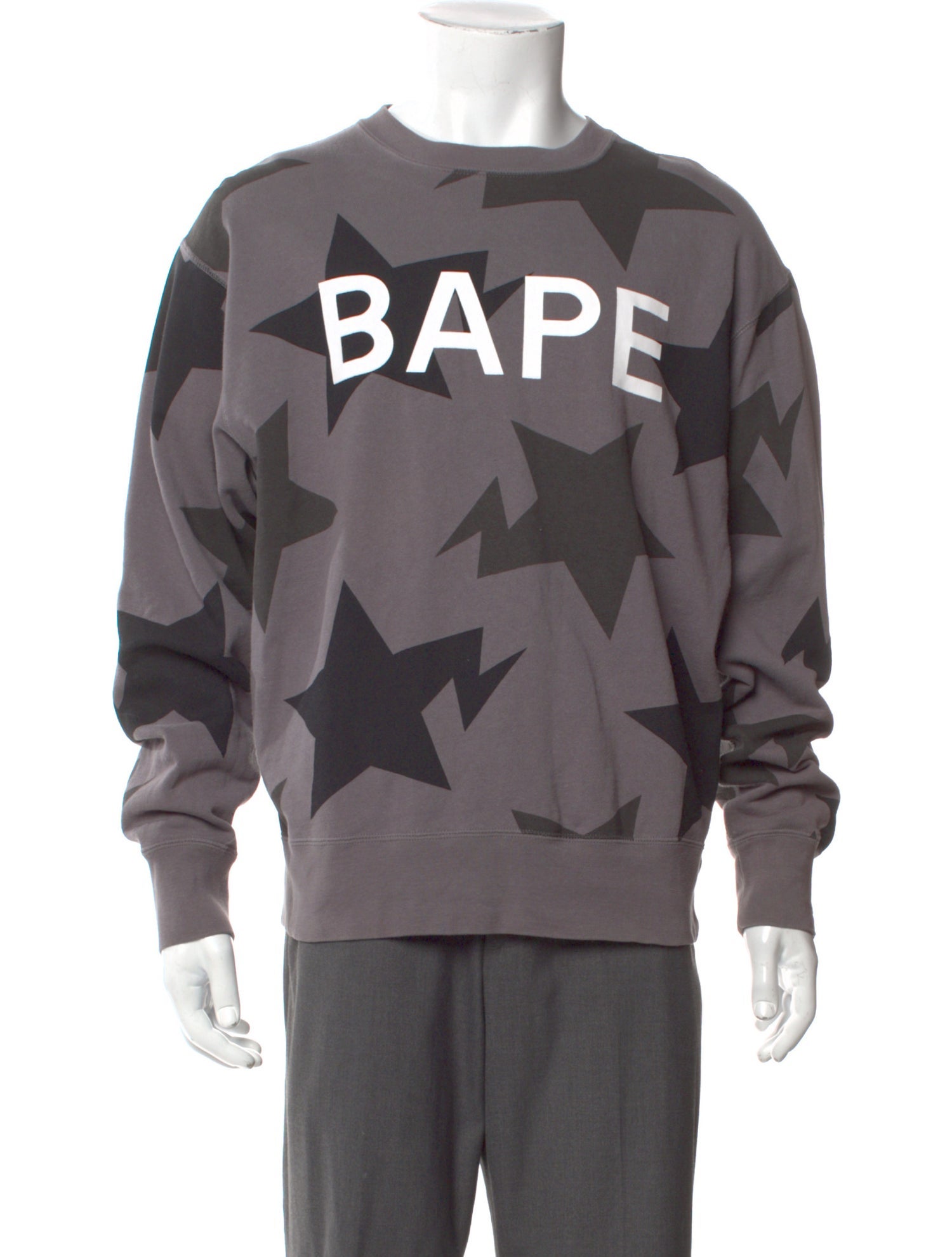 A Bathing Ape Sta Graphic Print Sweatshirt