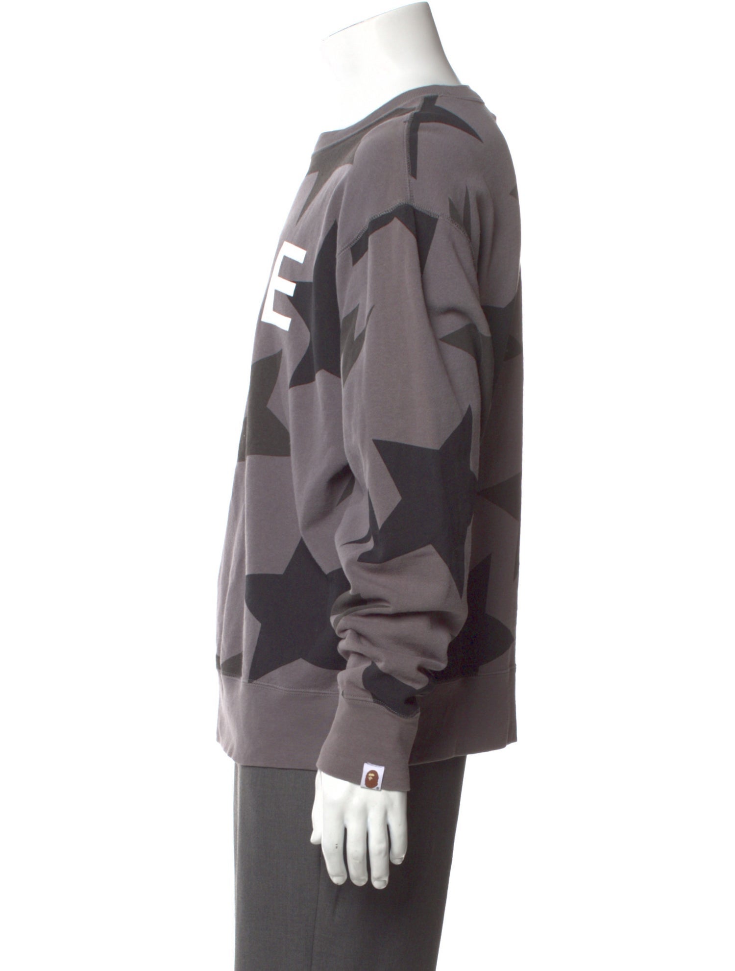 A Bathing Ape Sta Graphic Print Sweatshirt