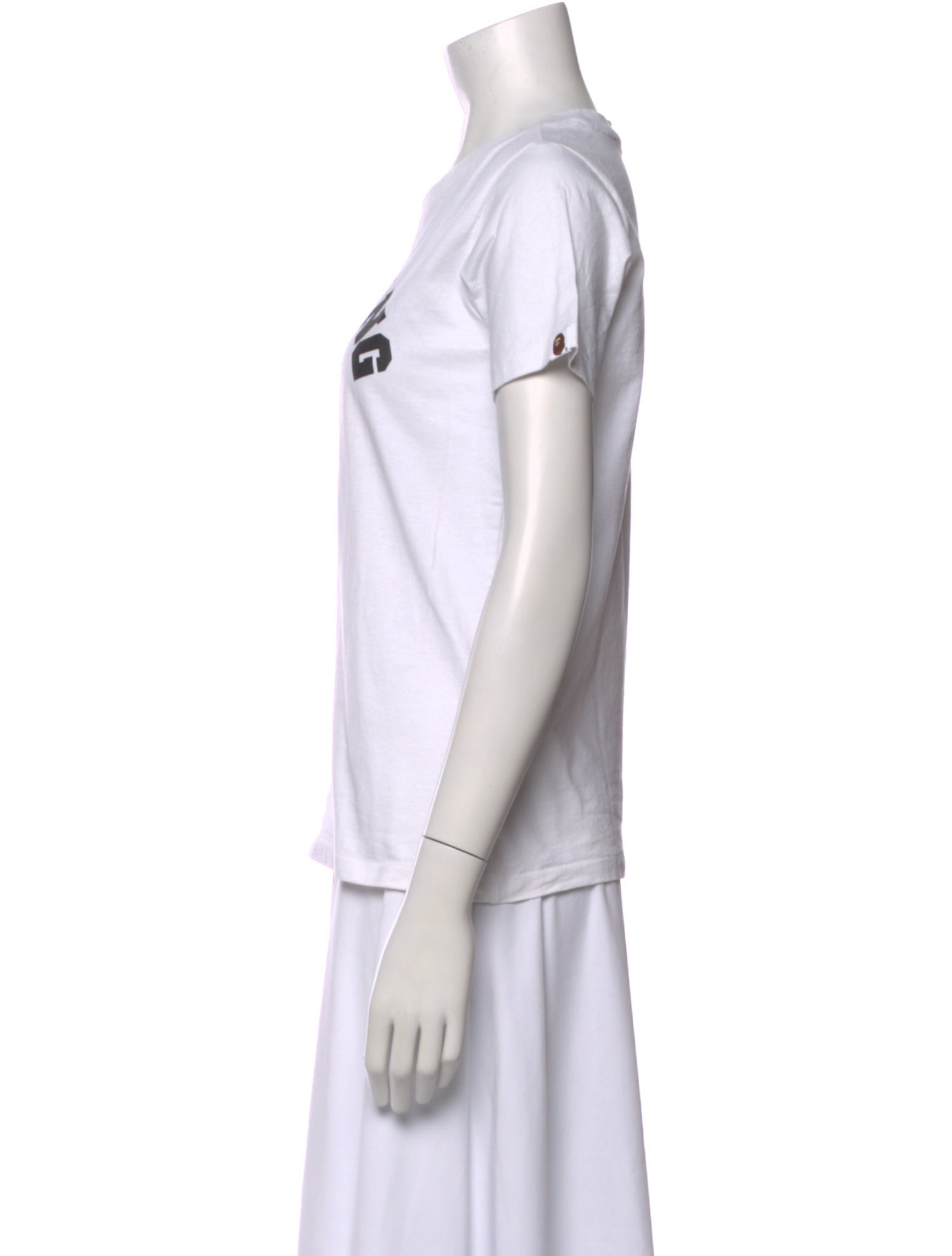 BAPE College Logo Graphic Print T-Shirt