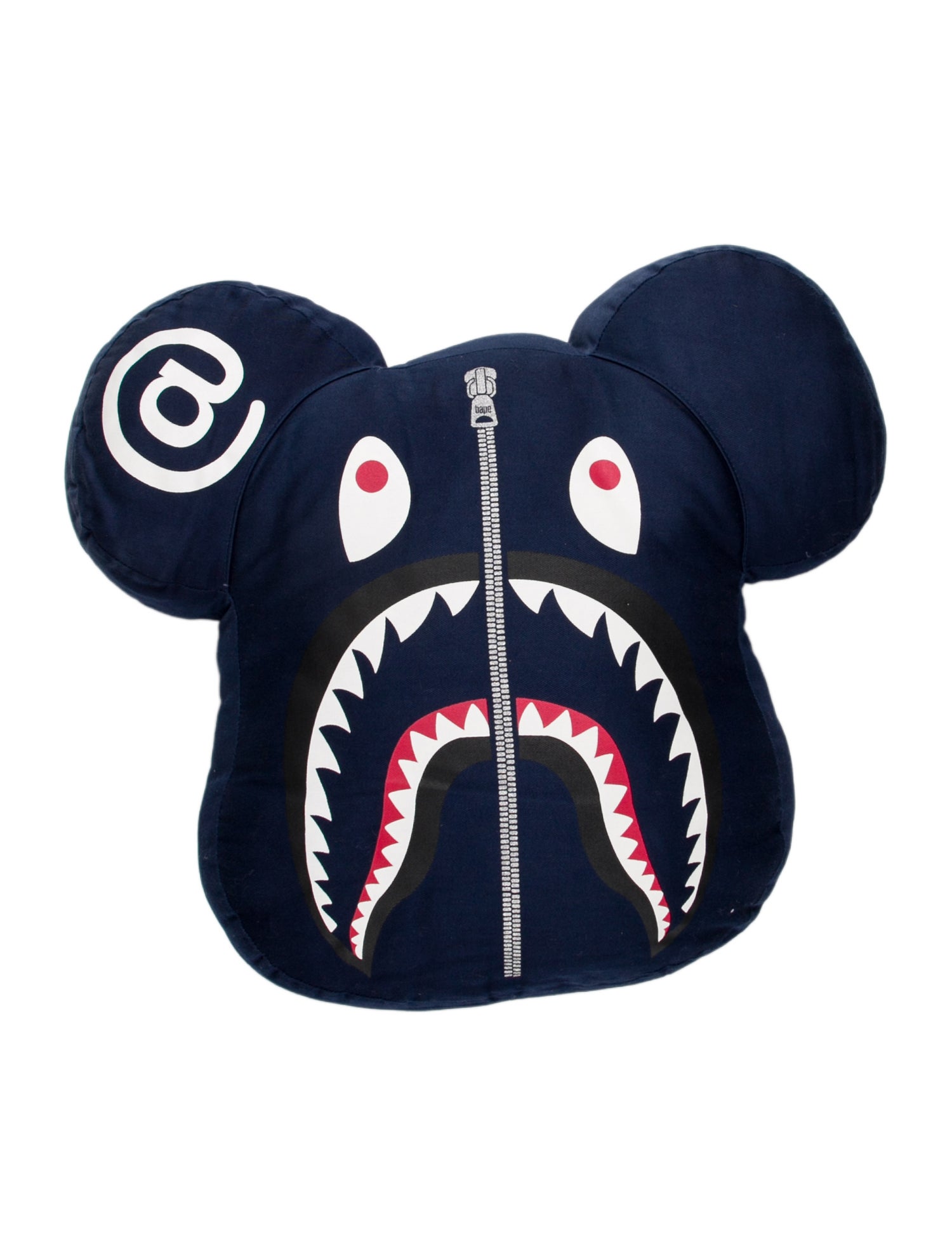 BAPE x Bearbrick Shark Cushion