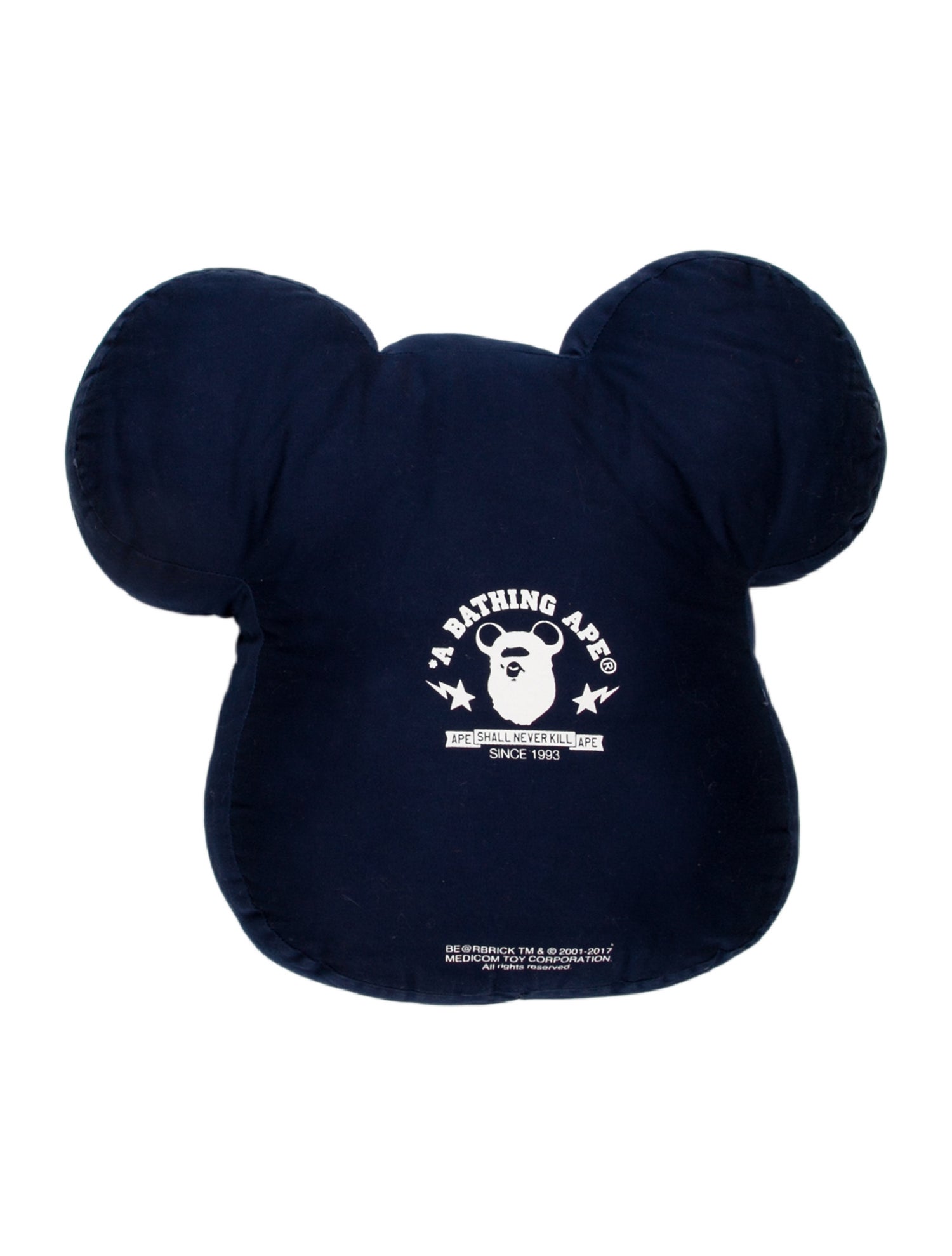 BAPE x Bearbrick Shark Cushion