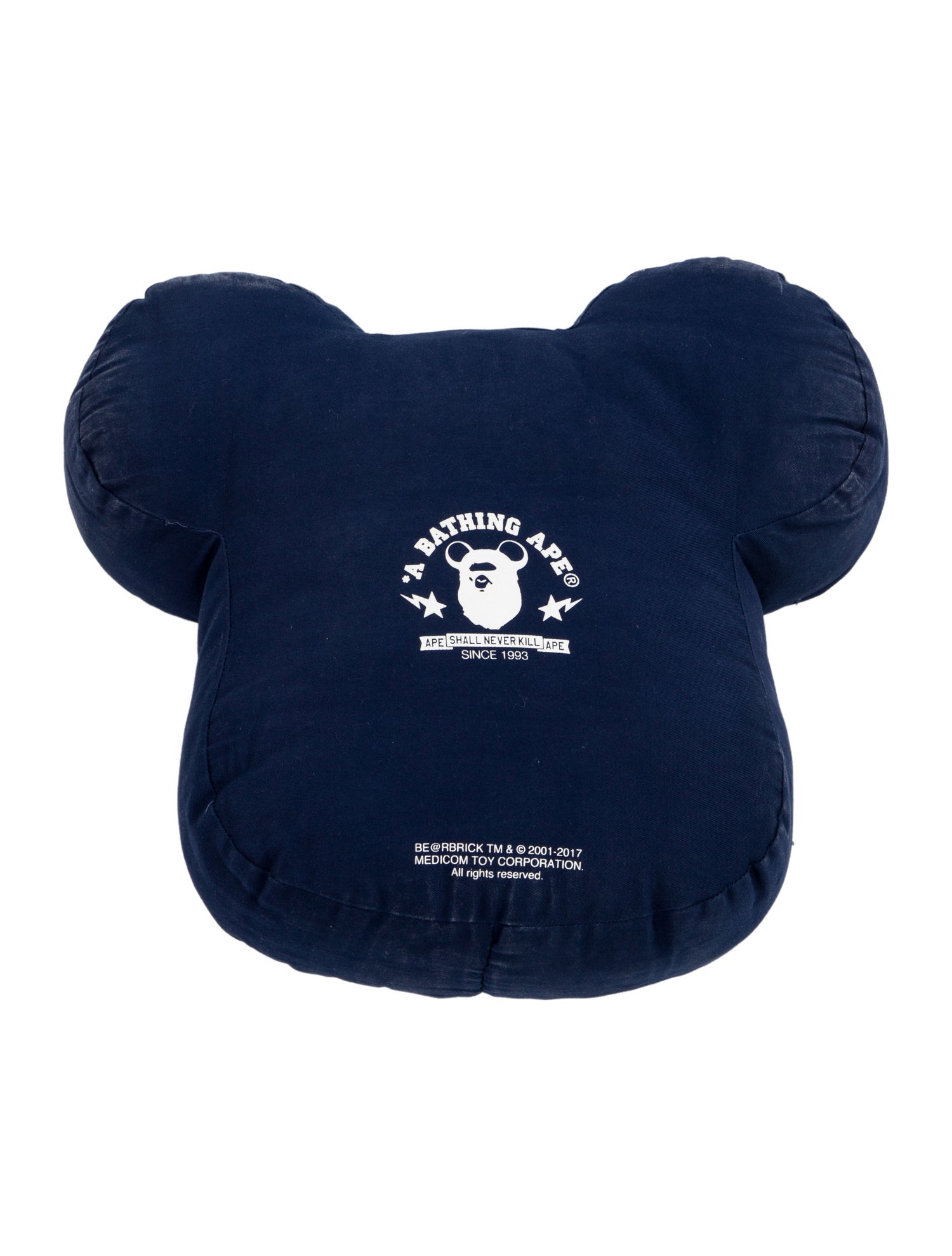 BAPE x Bearbrick Shark Cushion