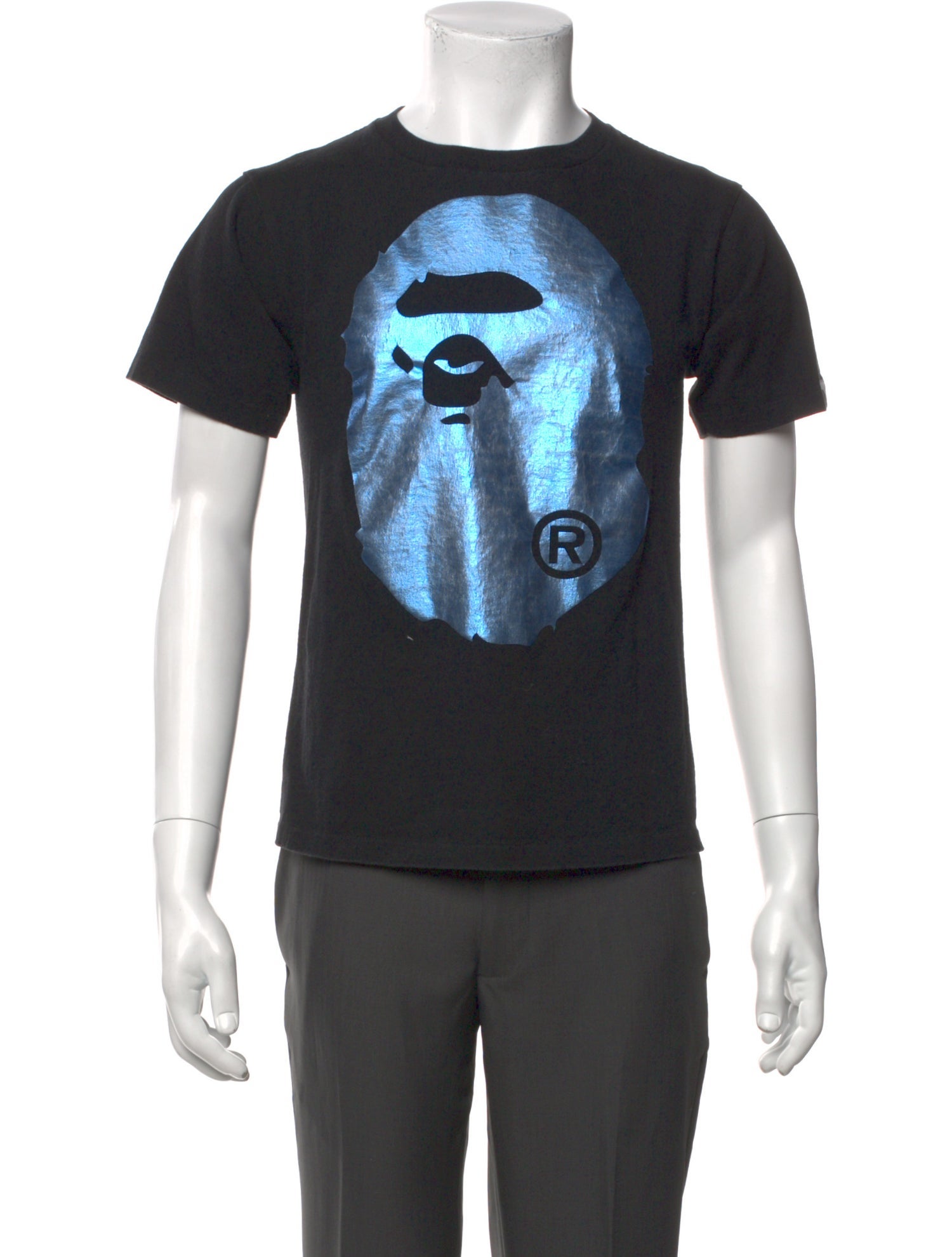 A Bathing Ape Graphic Print Crew Neck T-Shirt