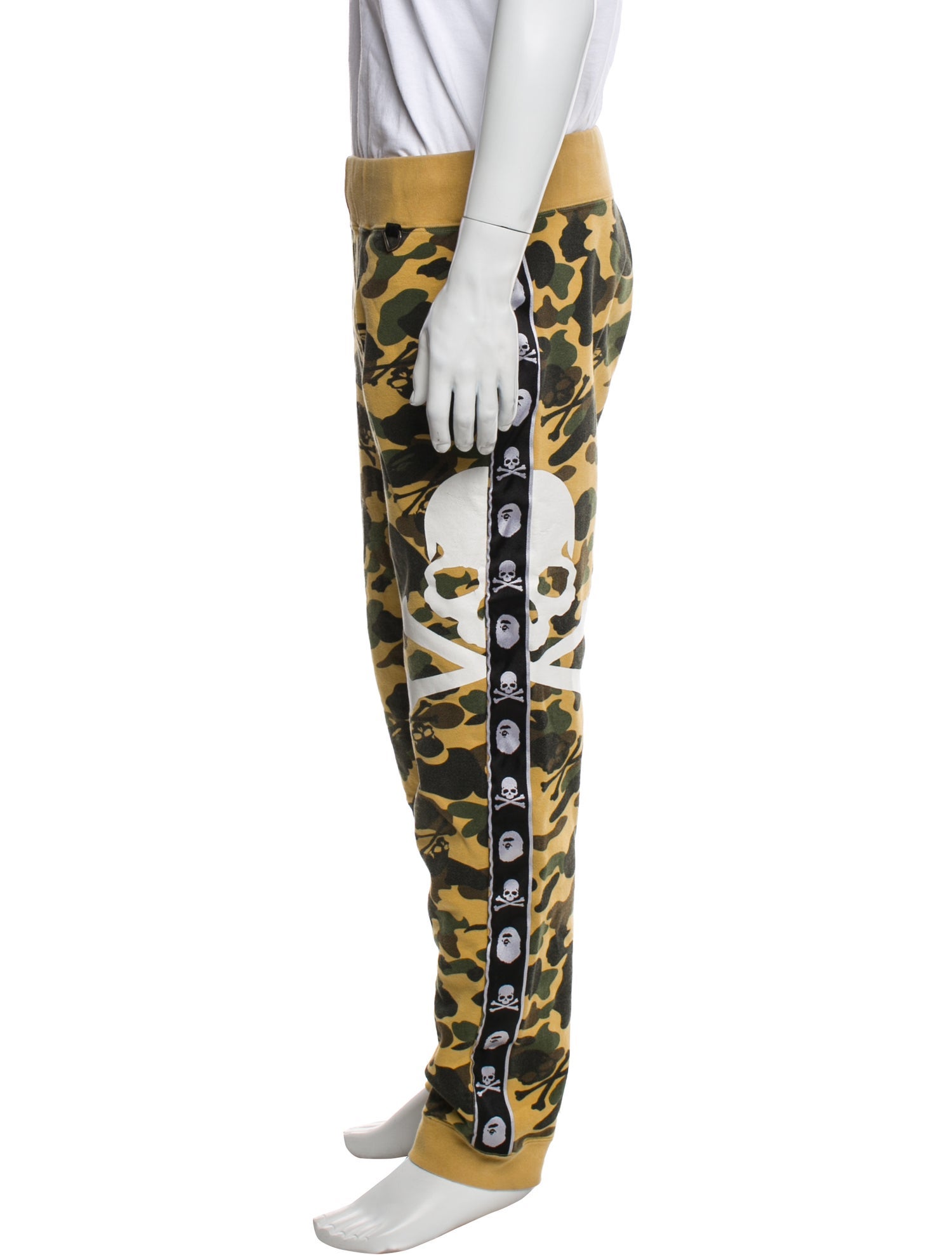 mastermind japan x BAPE Printed Joggers - Neutrals Pants, Clothing