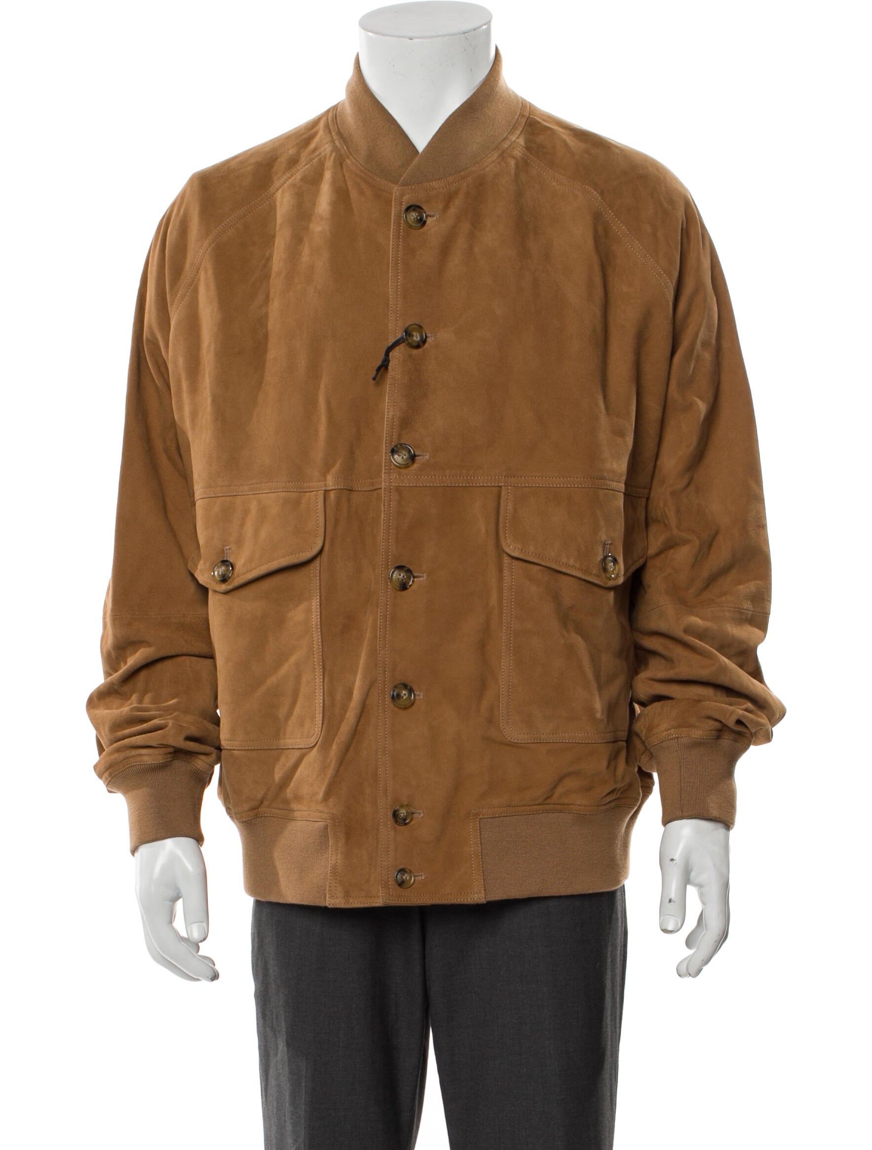 Baracuta Leather Utility Jacket