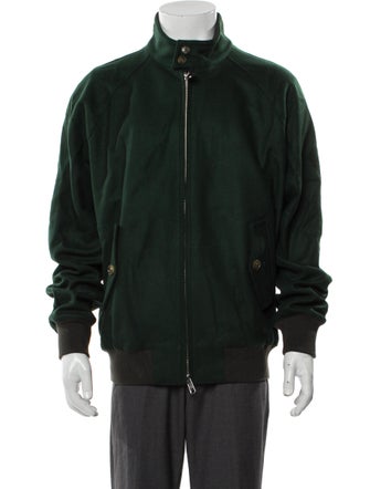 Baracuta Virgin Wool Bomber Jacket
