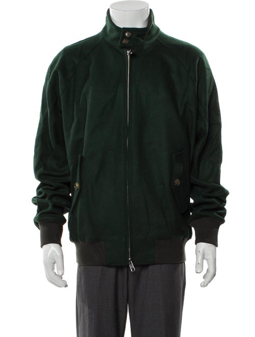 Baracuta Virgin Wool Bomber Jacket