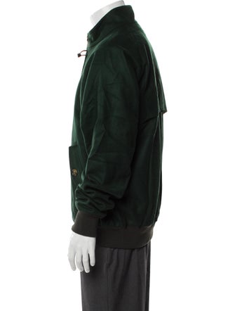 Baracuta Virgin Wool Bomber Jacket