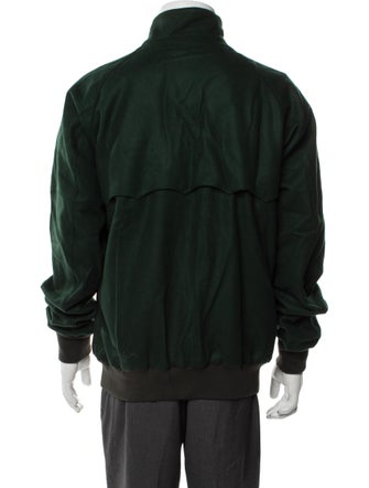 Baracuta Virgin Wool Bomber Jacket