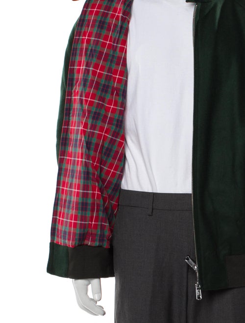 Baracuta Virgin Wool Bomber Jacket