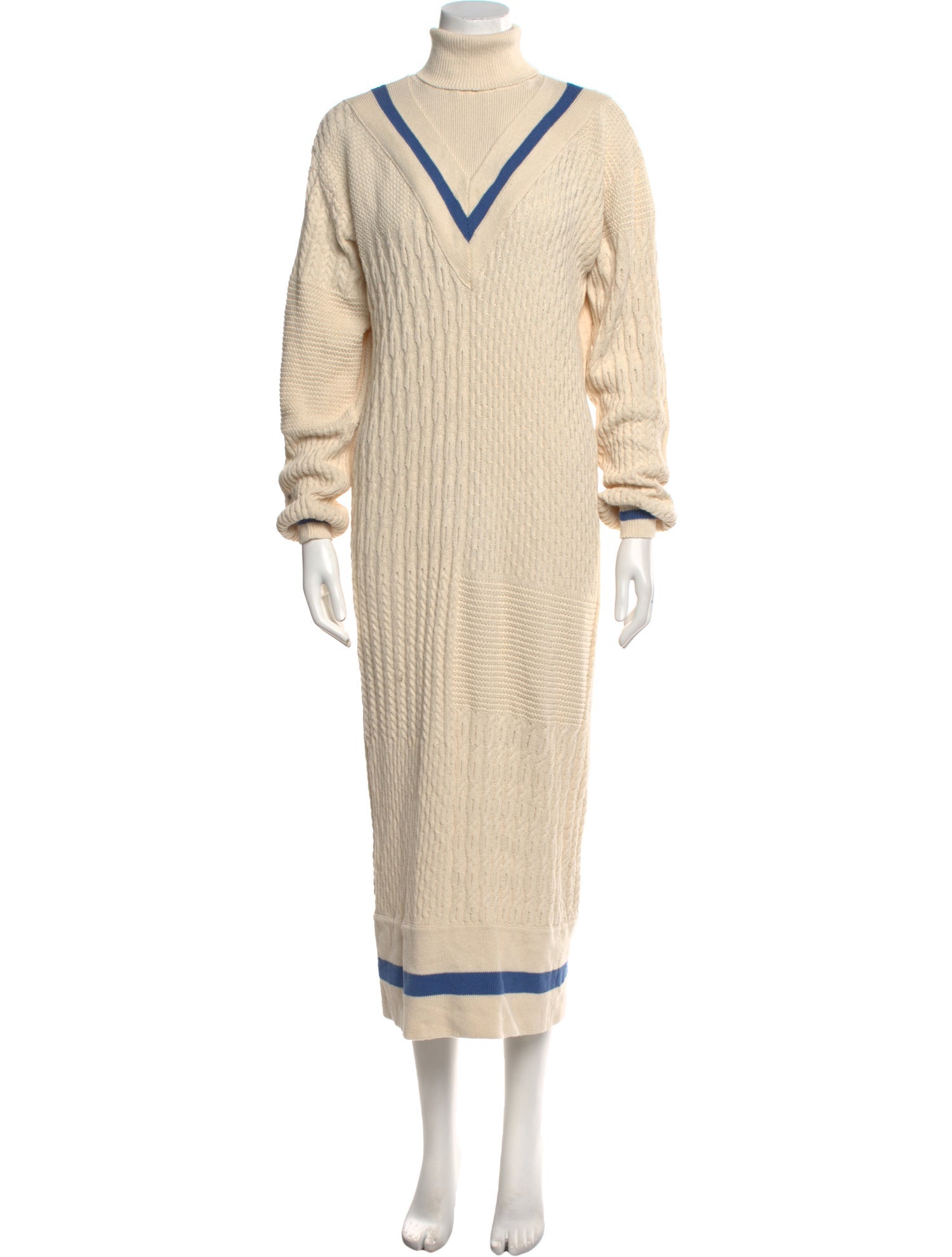 Baracuta Turtleneck Midi Length Dress