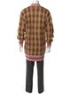 Baracuta Plaid Print V-Neck Cardigan