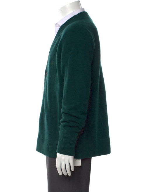 Baracuta Wool V-Neck Cardigan