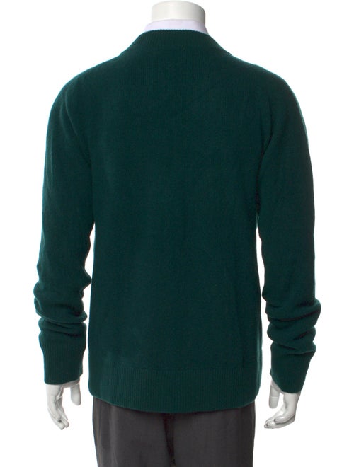 Baracuta Wool V-Neck Cardigan