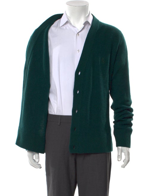 Baracuta Wool V-Neck Cardigan
