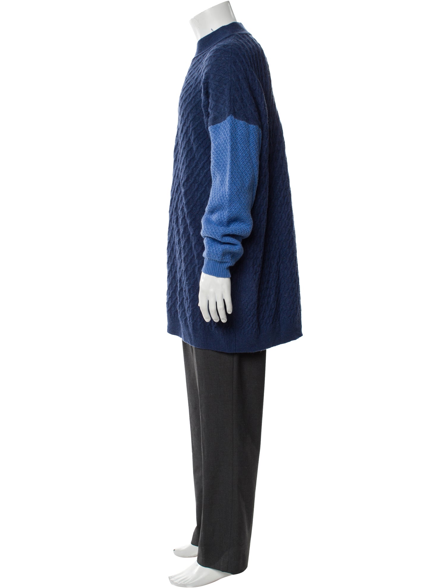 Baracuta Turtleneck Long Sleeve Polo Sweater