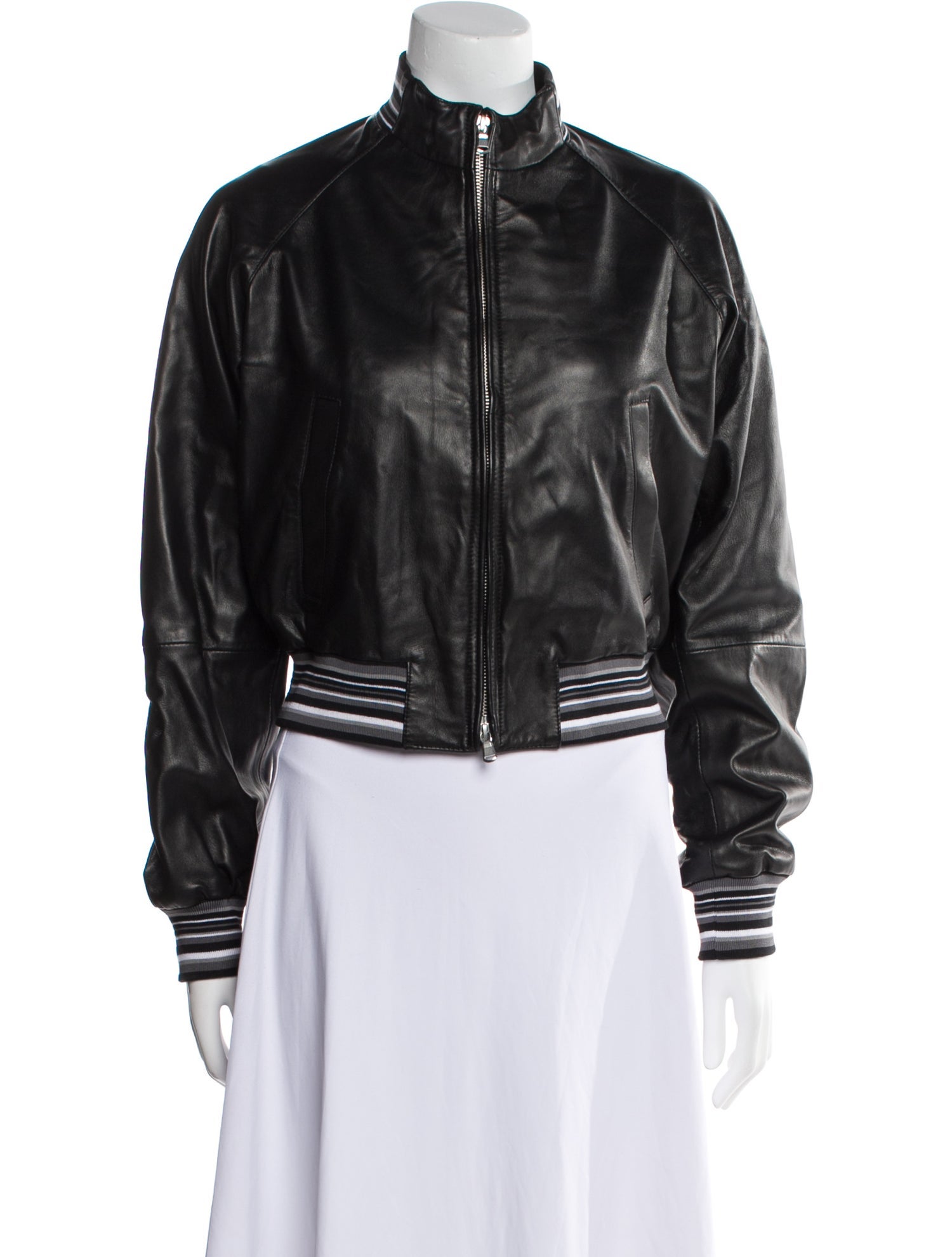 Baracuta Leather Bomber Jacket w/ Tags