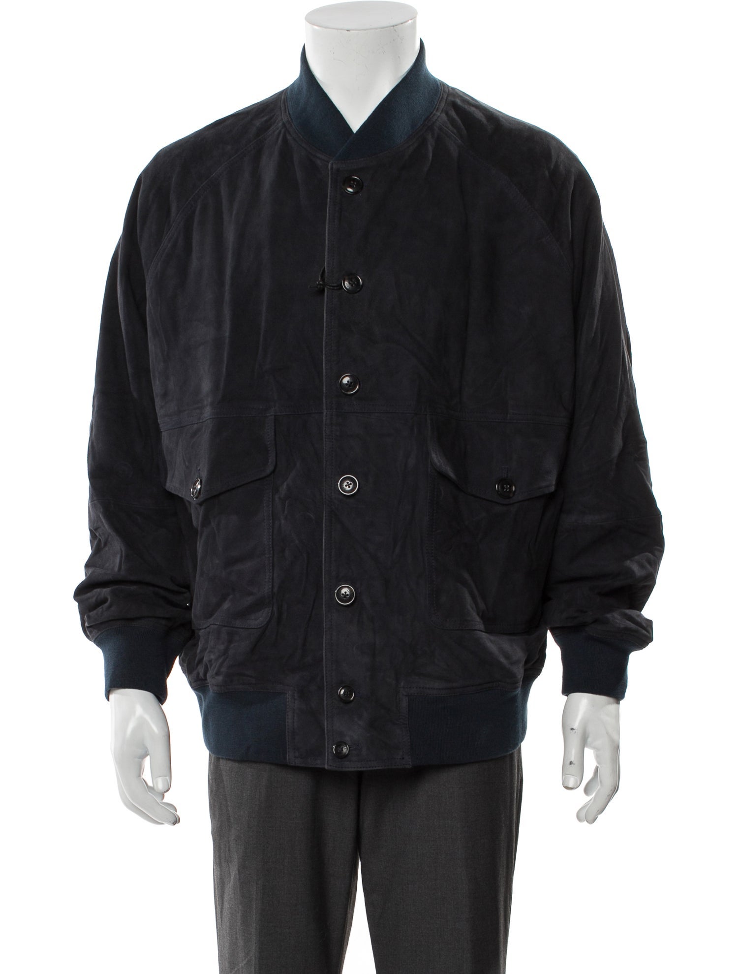 Baracuta Leather Bomber Jacket