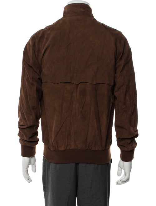 Baracuta Leather Bomber Jacket
