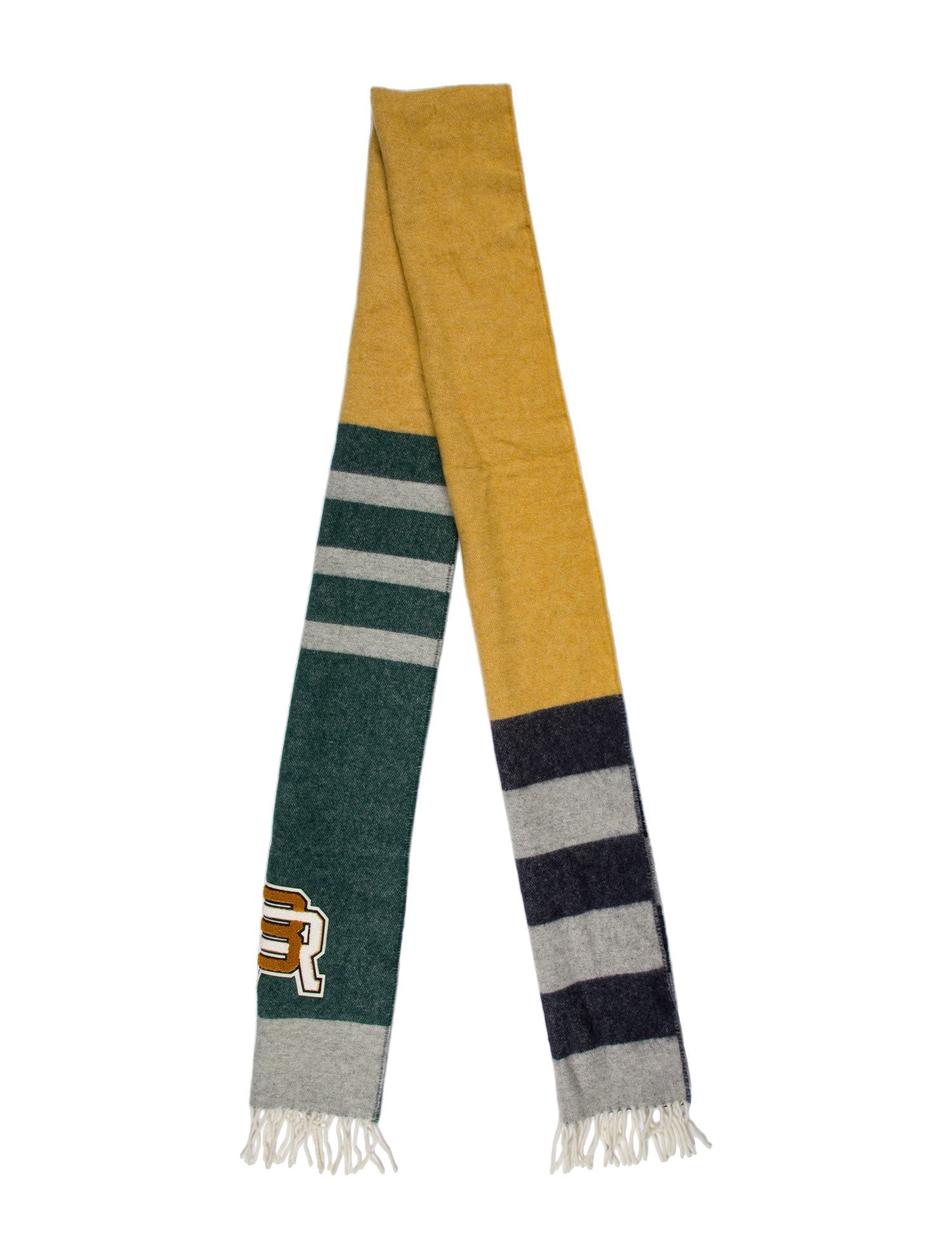Baracuta Wool Striped Scarf