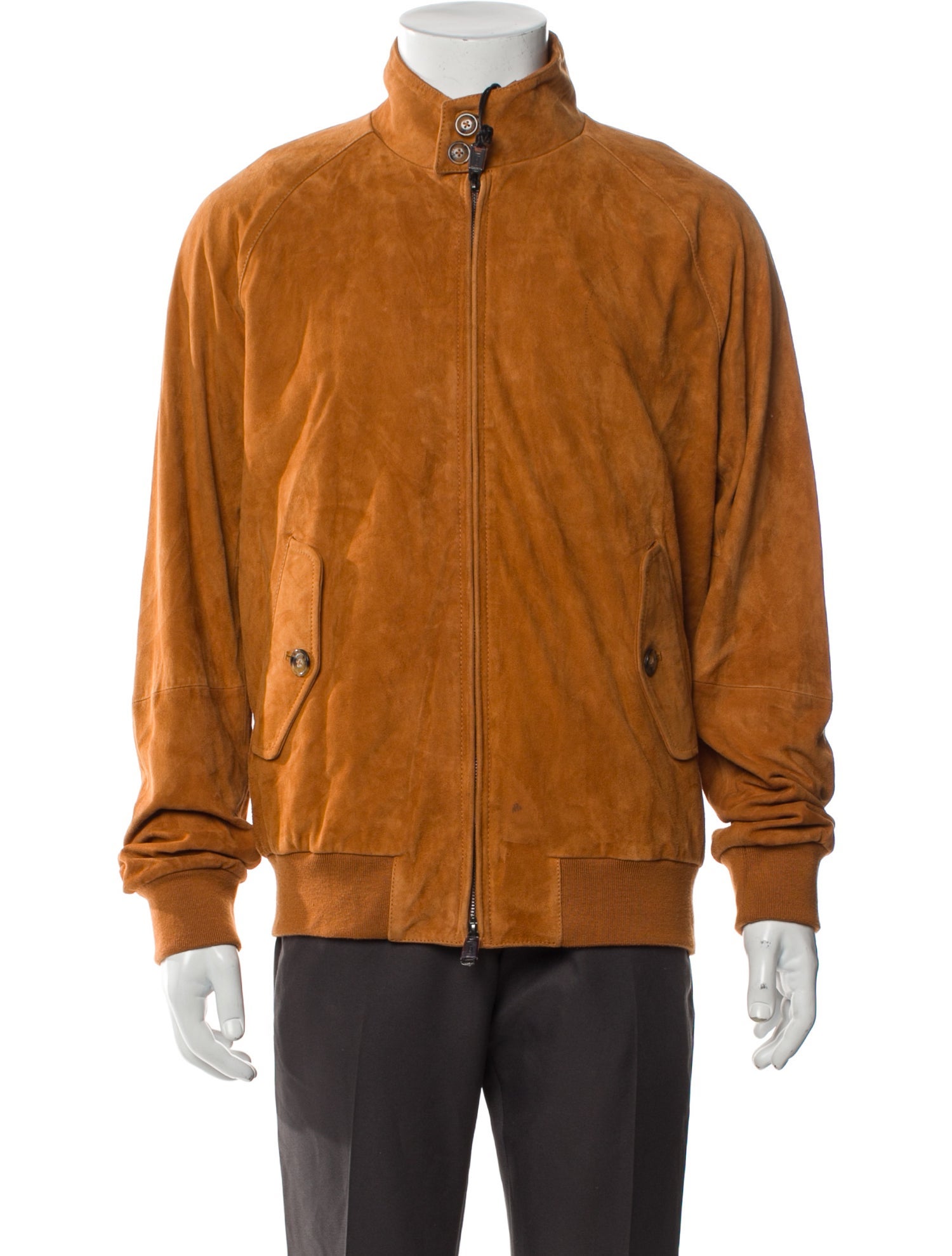 Baracuta Leather Windbreaker