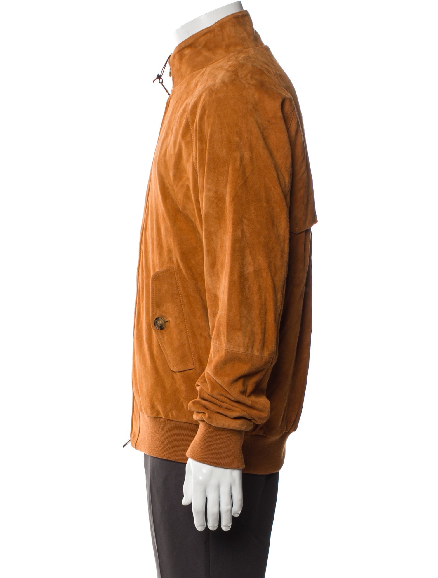 Baracuta Leather Windbreaker