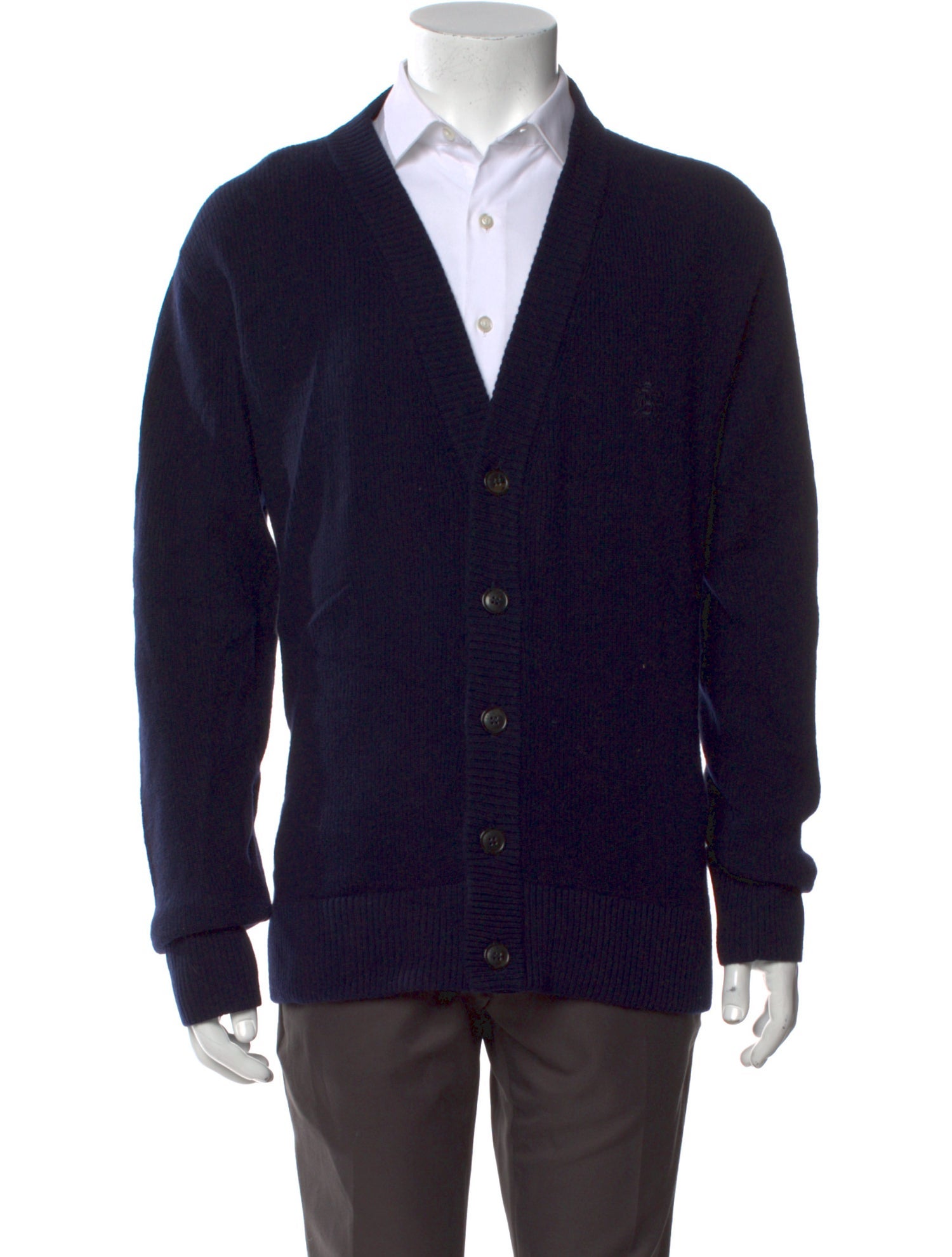 Baracuta Wool V-Neck Cardigan w/ Tags
