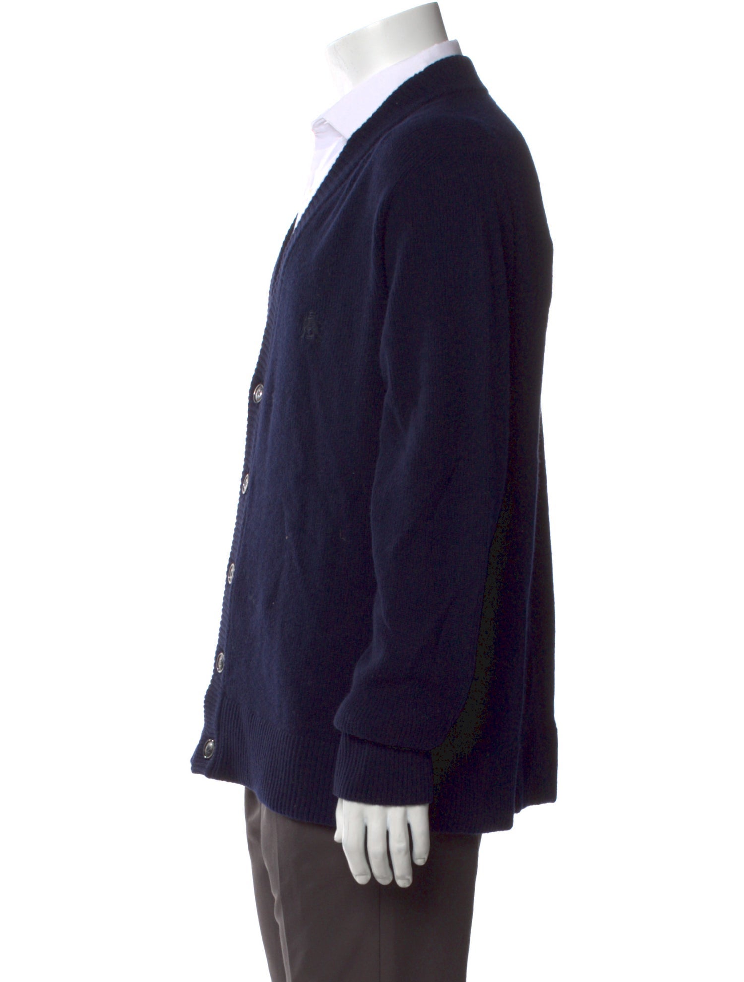 Baracuta Wool V-Neck Cardigan w/ Tags
