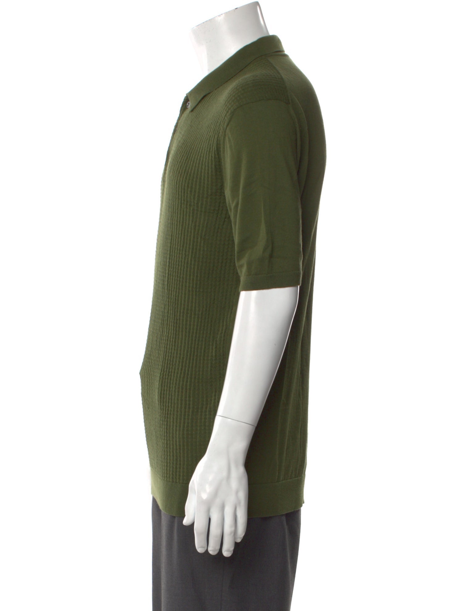 Baracuta Collar Short Sleeve Polo Shirt w/ Tags