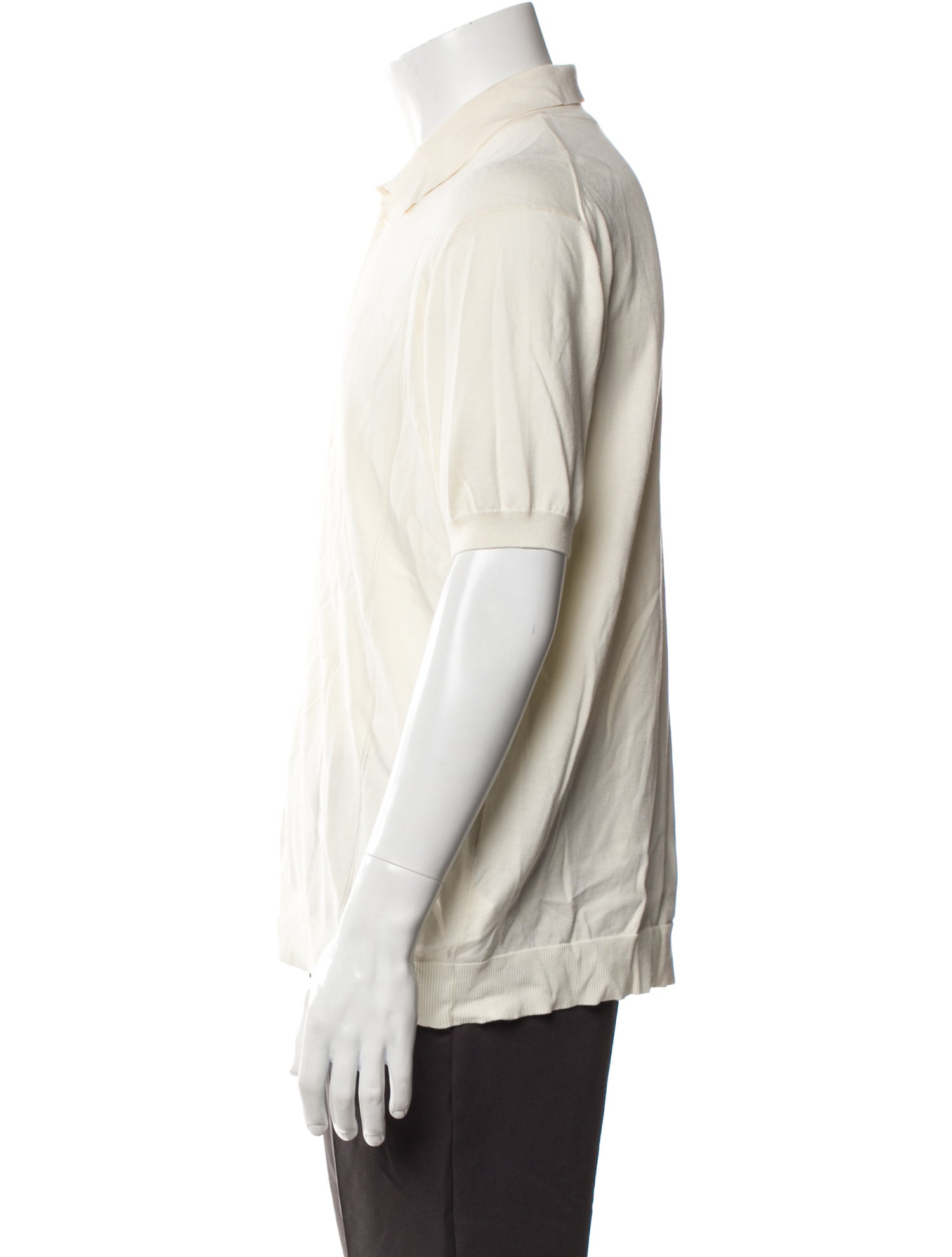 Baracuta Collar Short Sleeve Polo Shirt w/ Tags