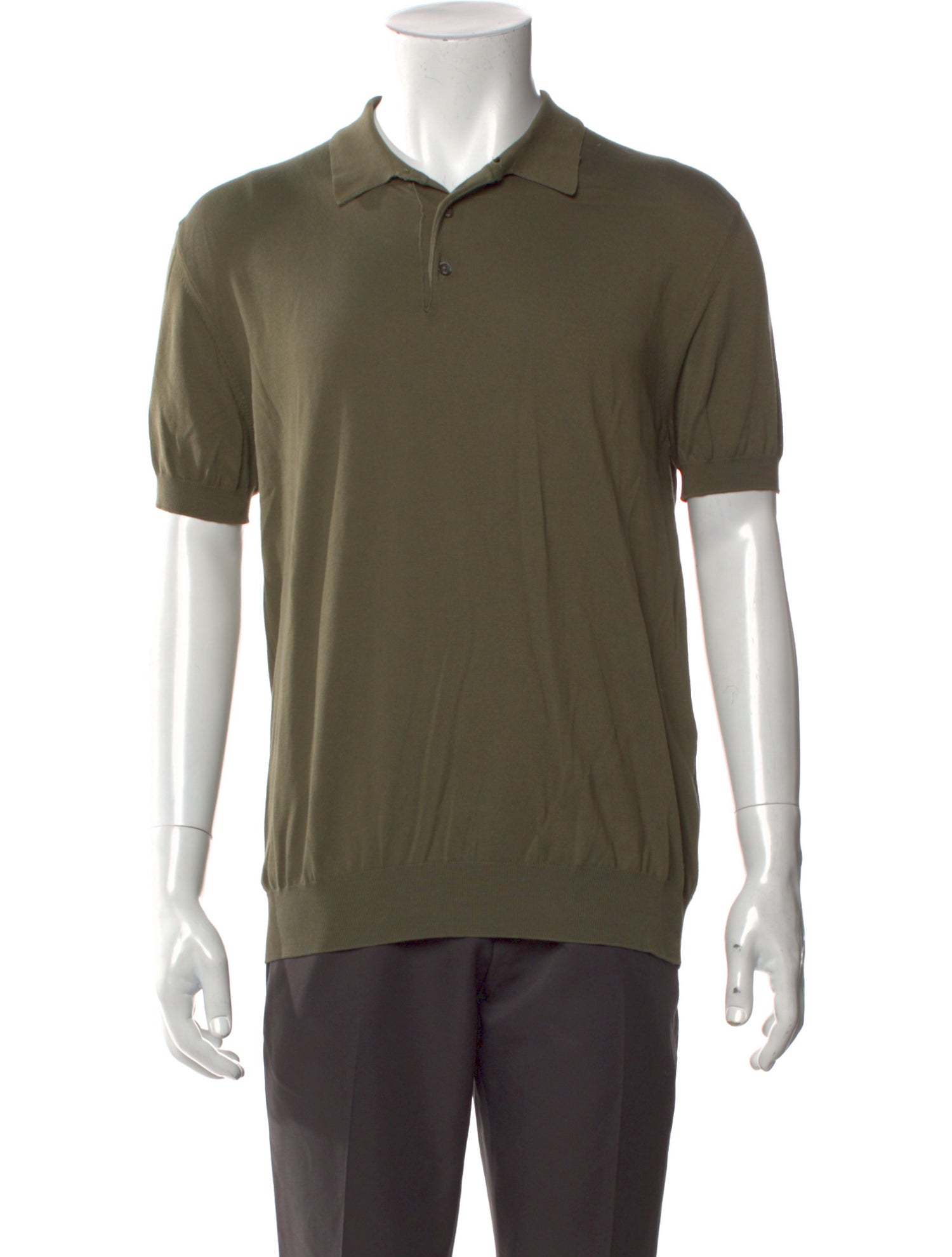 Baracuta Collar Short Sleeve Polo Shirt w/ Tags