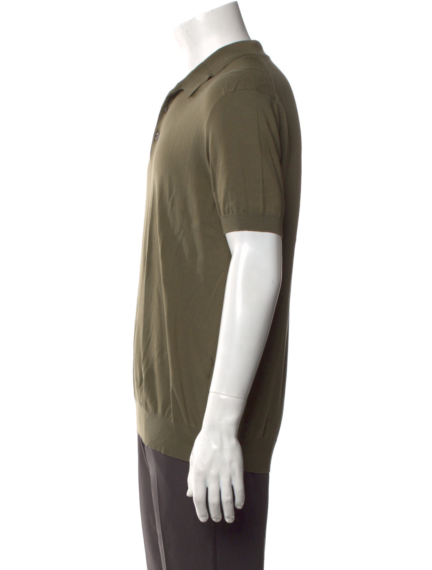 Baracuta Collar Short Sleeve Polo Shirt w/ Tags