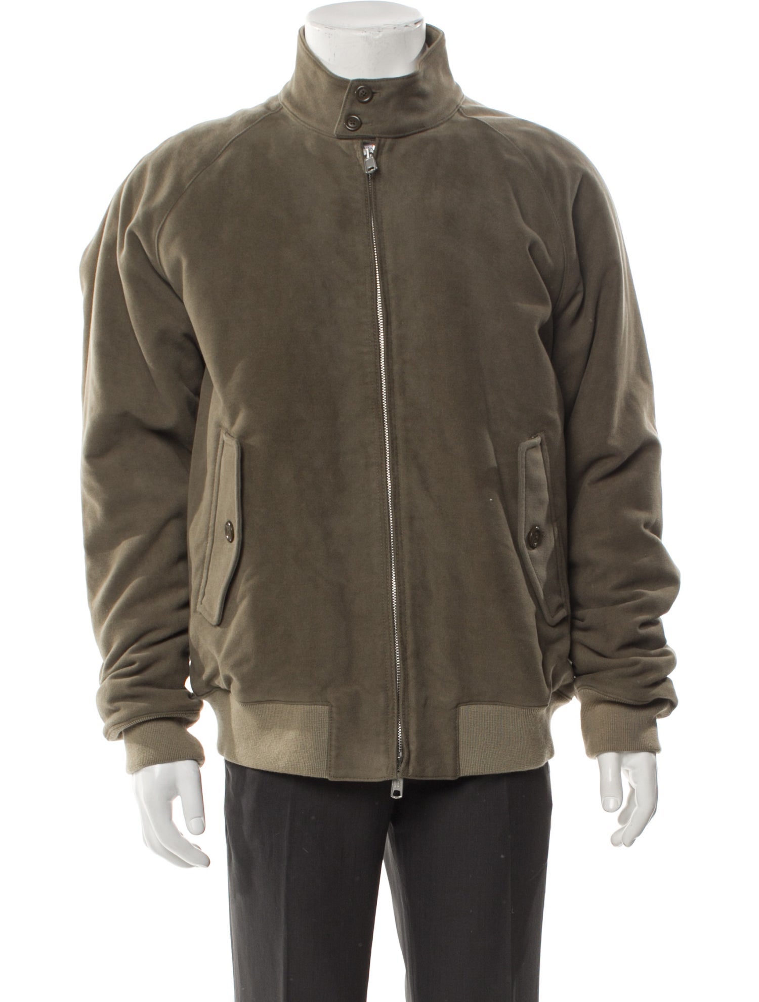 Baracuta Suede Moto Jacket