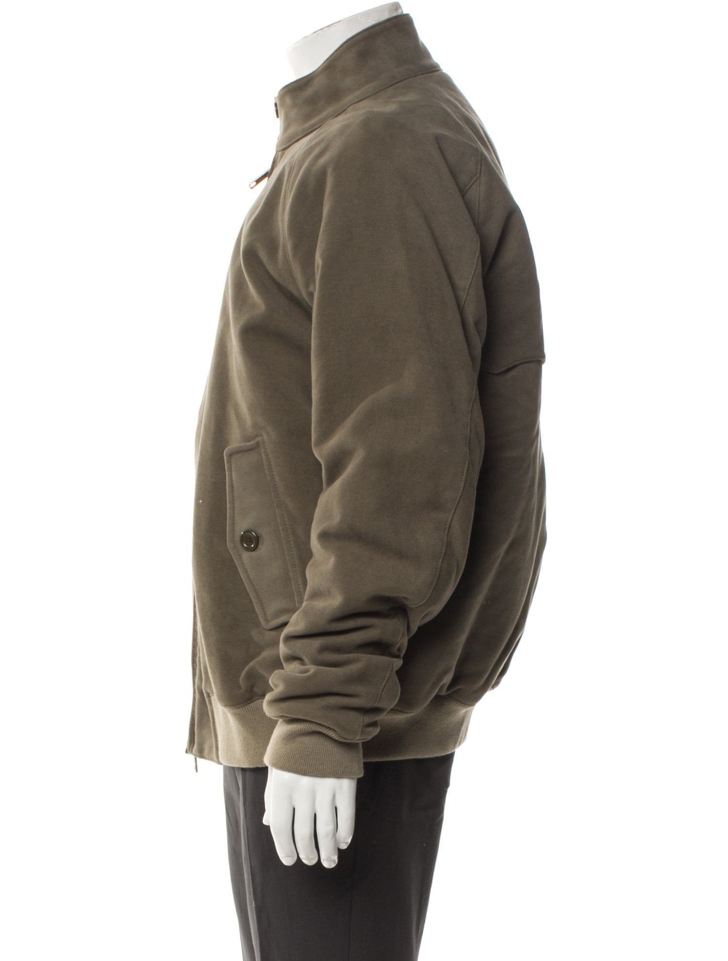 Baracuta Suede Moto Jacket