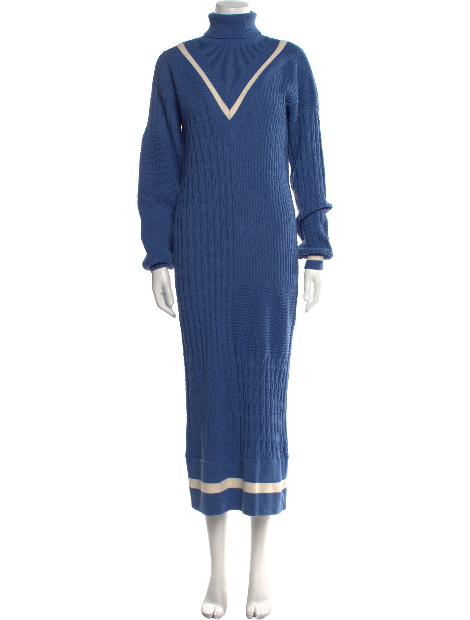 Baracuta Turtleneck Long Dress