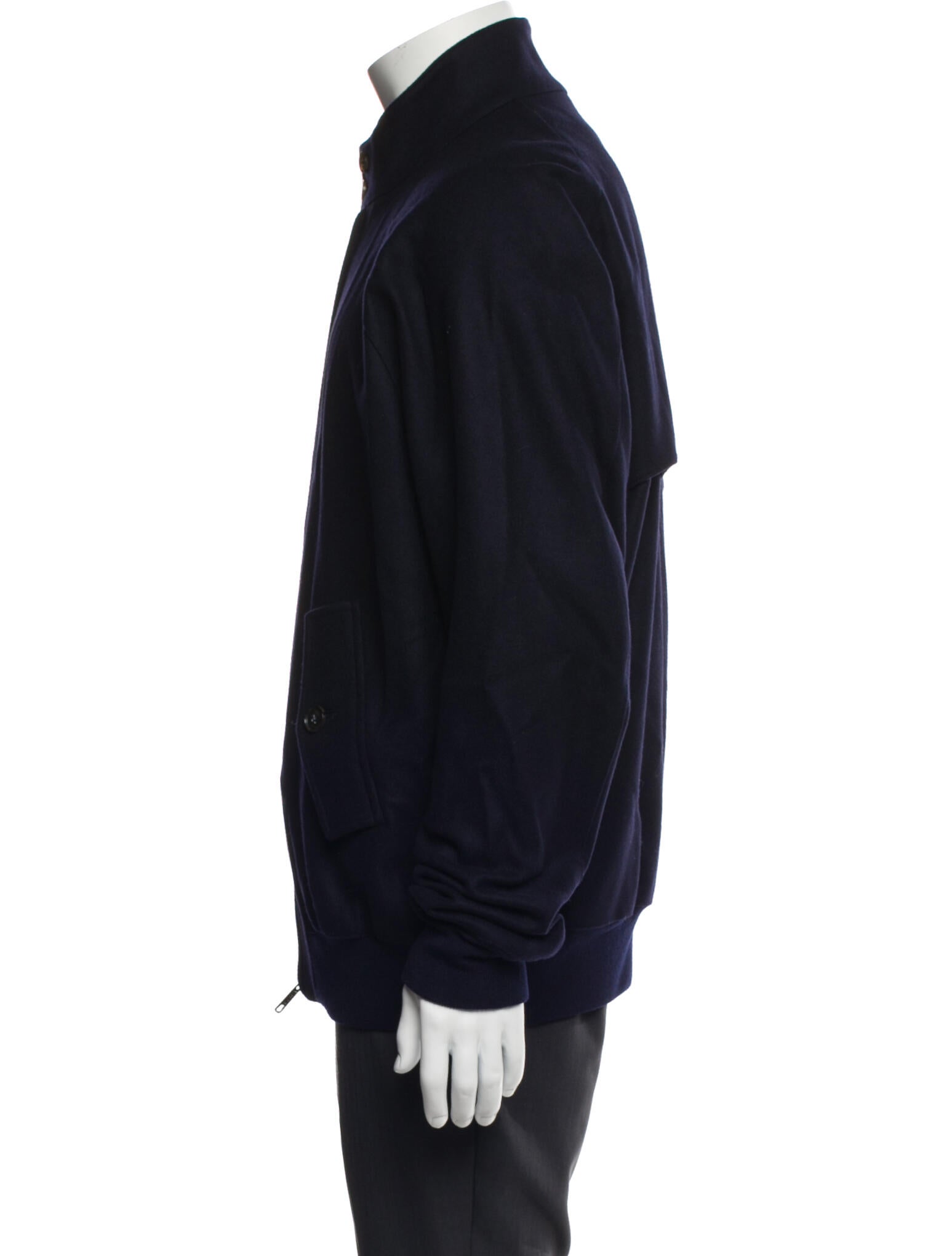 Baracuta Virgin Wool Bomber Jacket