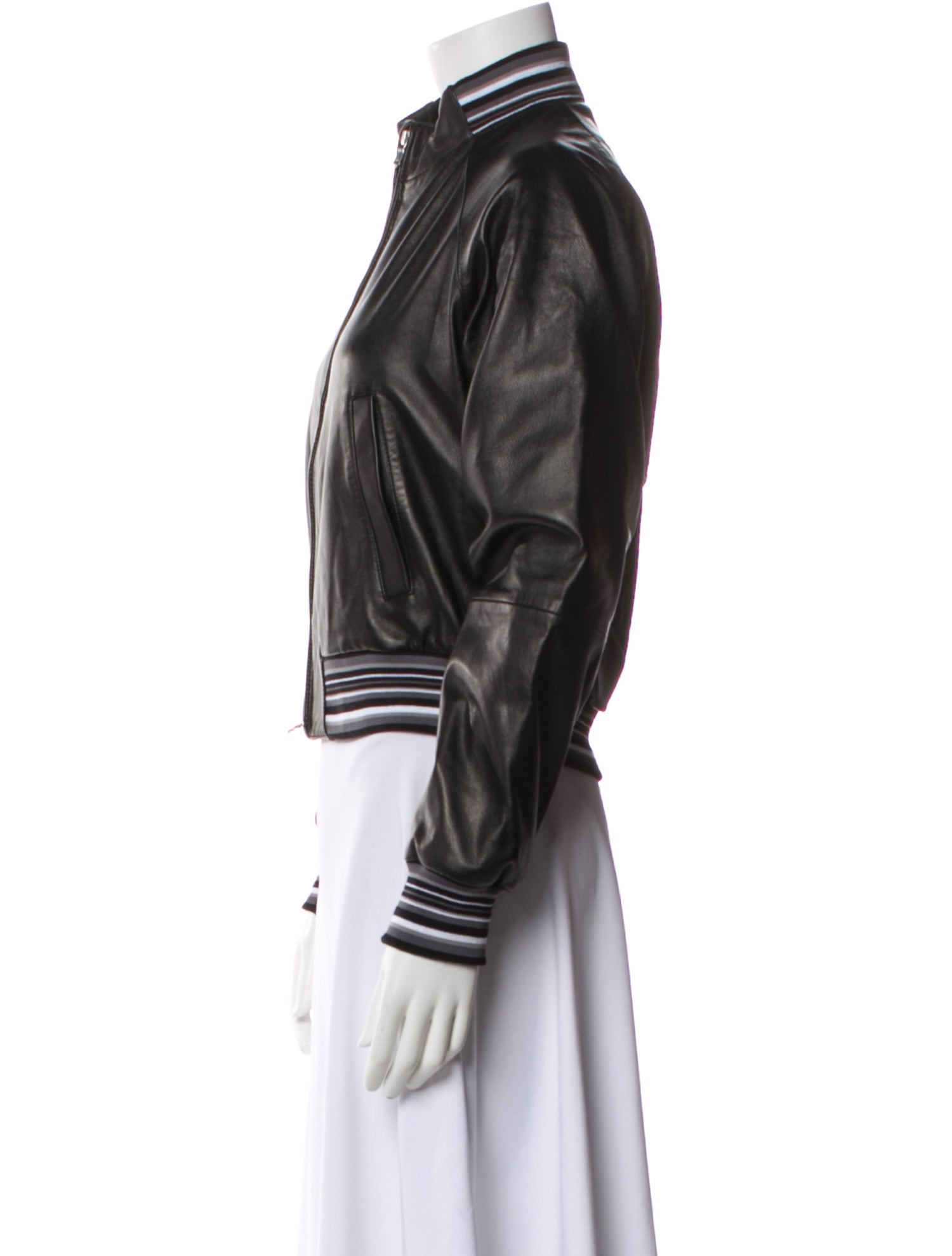 Baracuta Leather Bomber Jacket