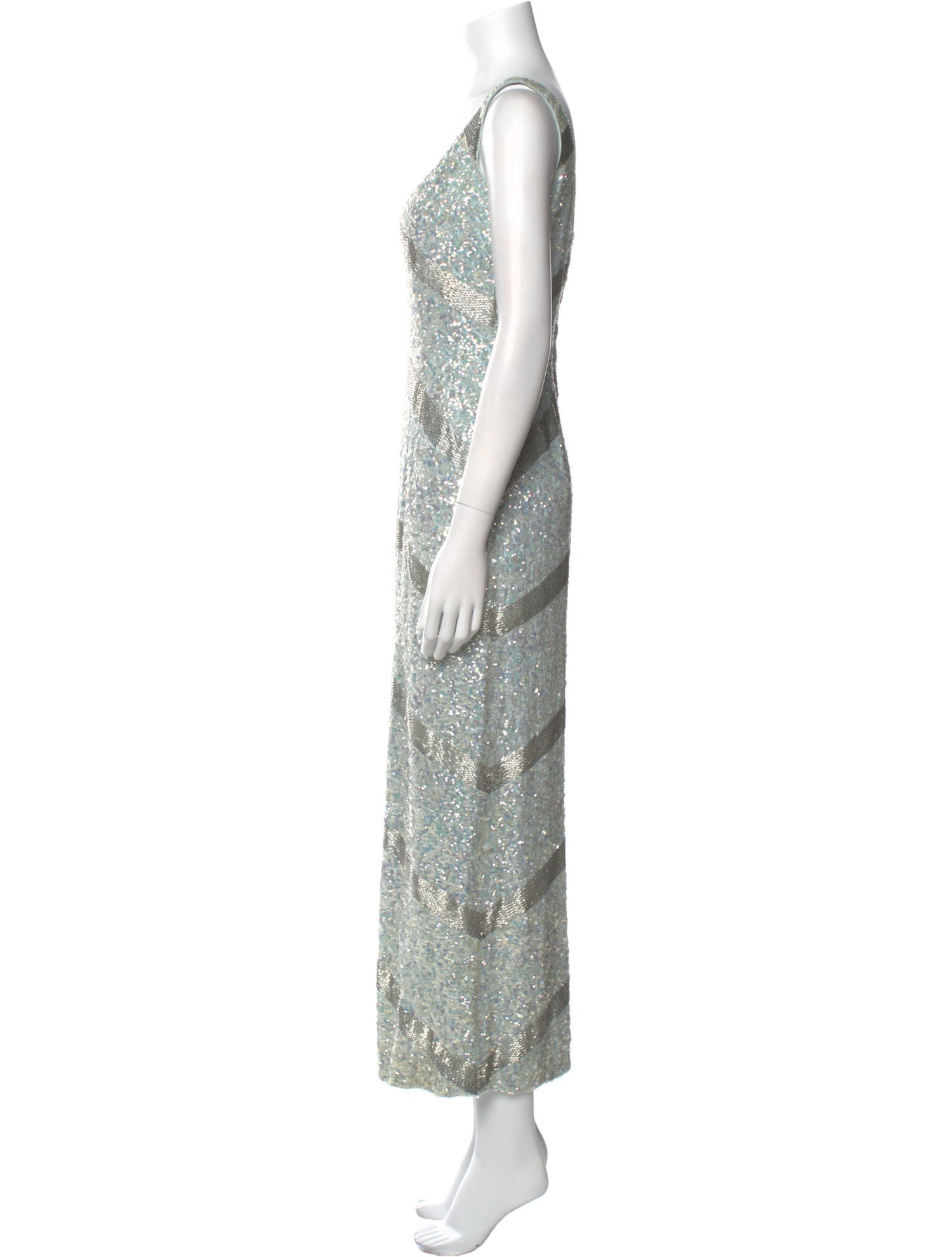 Bruce Arnold Printed Long Dress