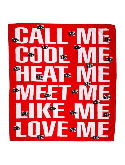 Barbara Kruger Limited Edition WOW Artist Series Towel