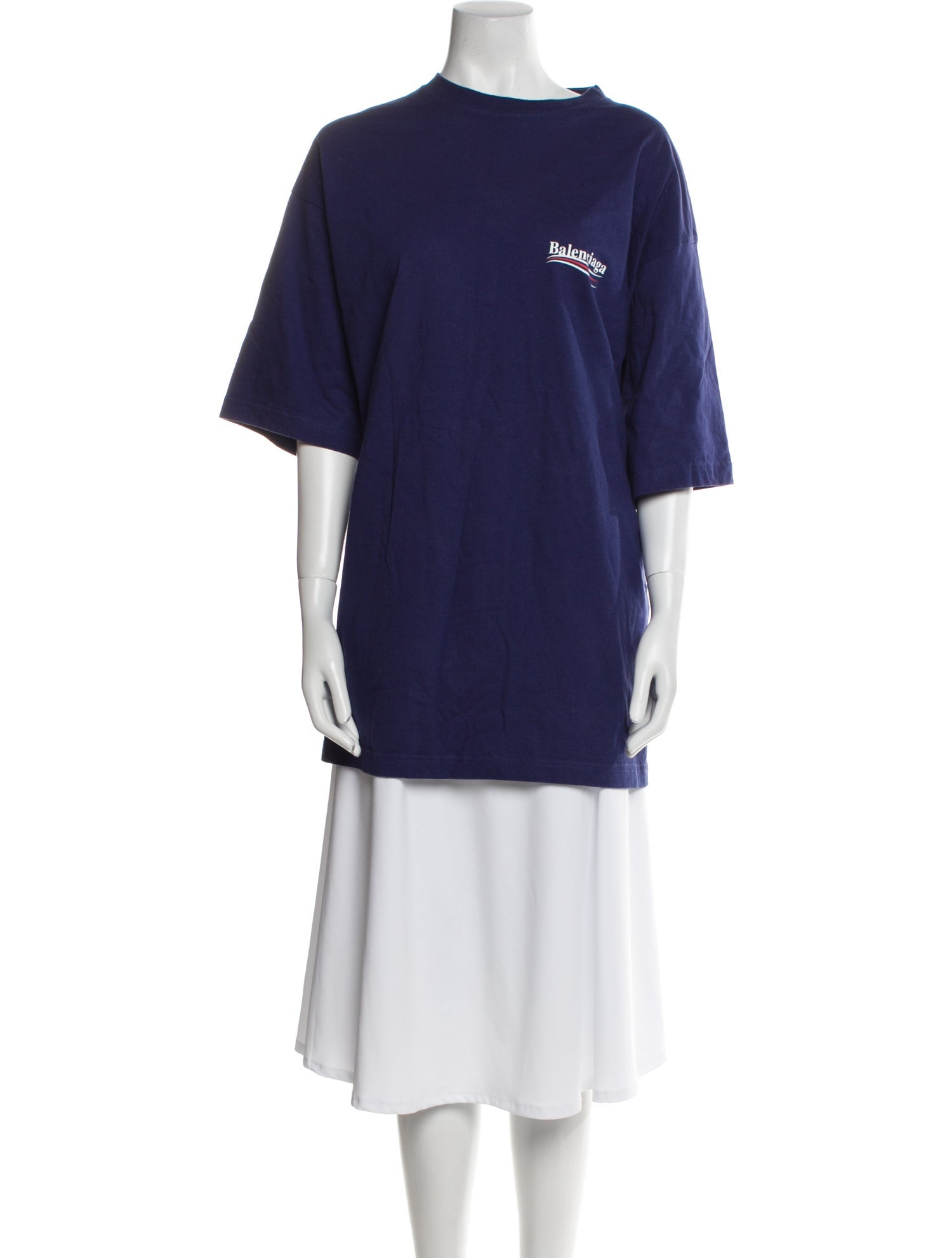 Balenciaga x Under Armour Graphic Print Crew Neck T-Shirt