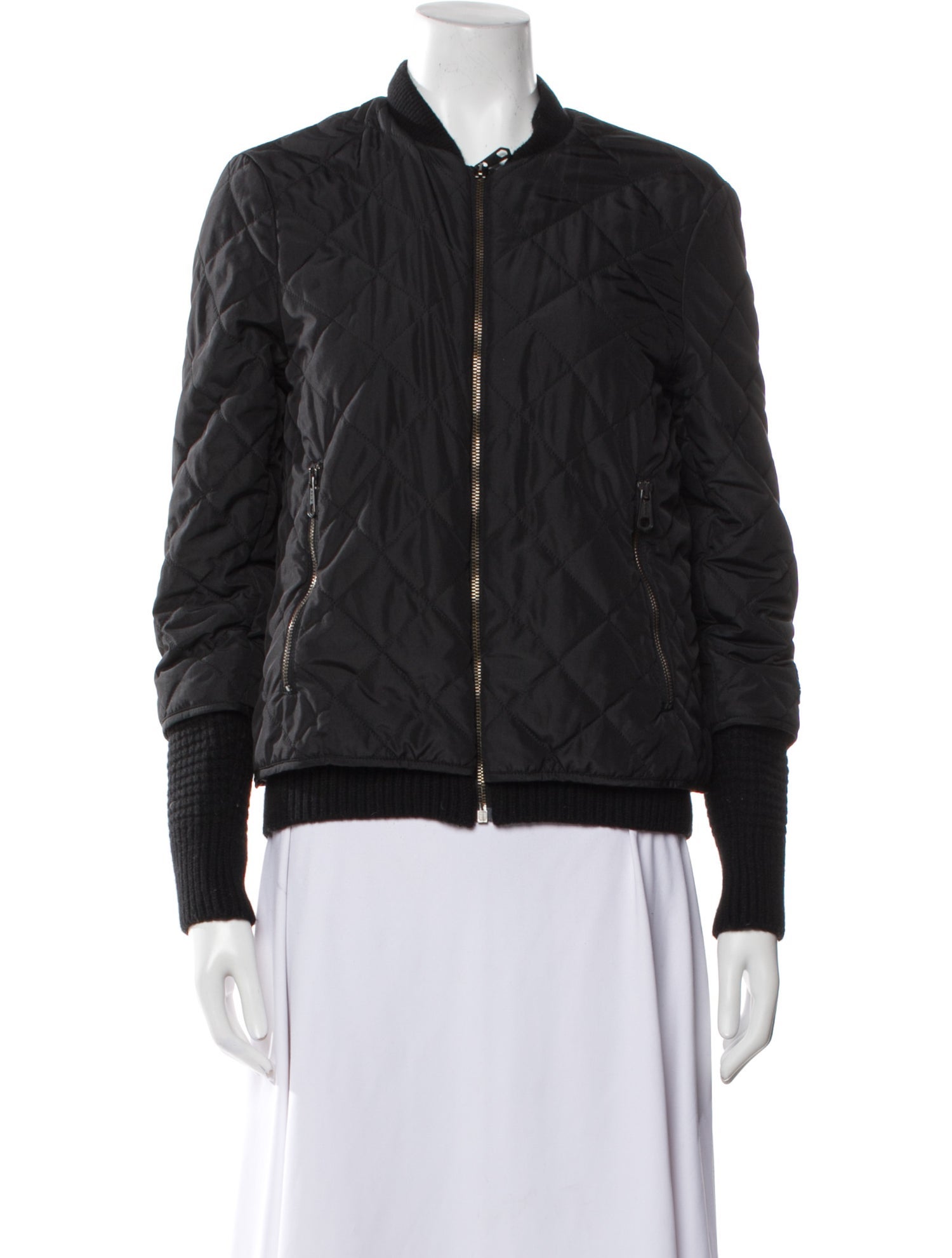 Bark Lamb Leather Bomber Jacket