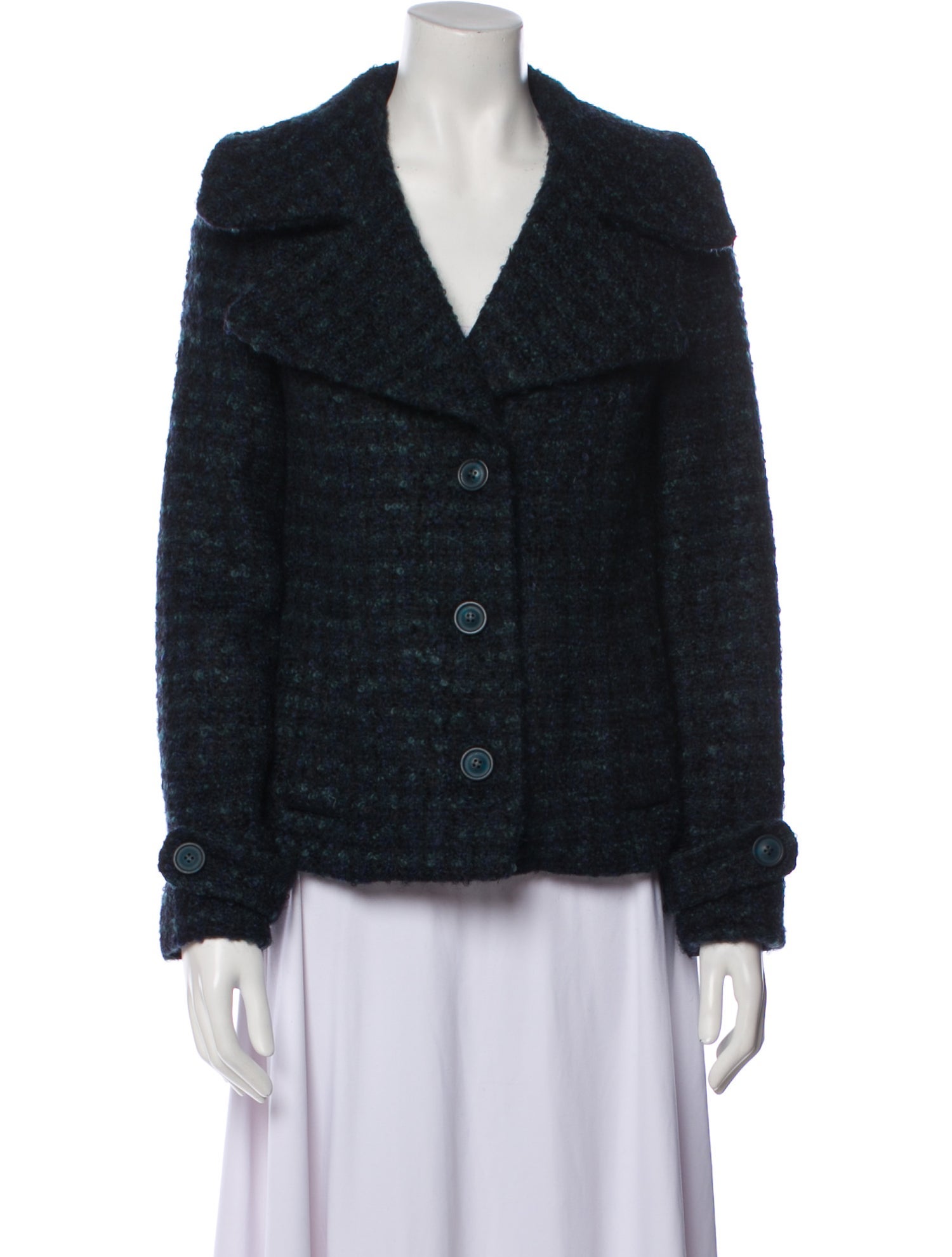 Brora Wool Tweed Pattern Jacket