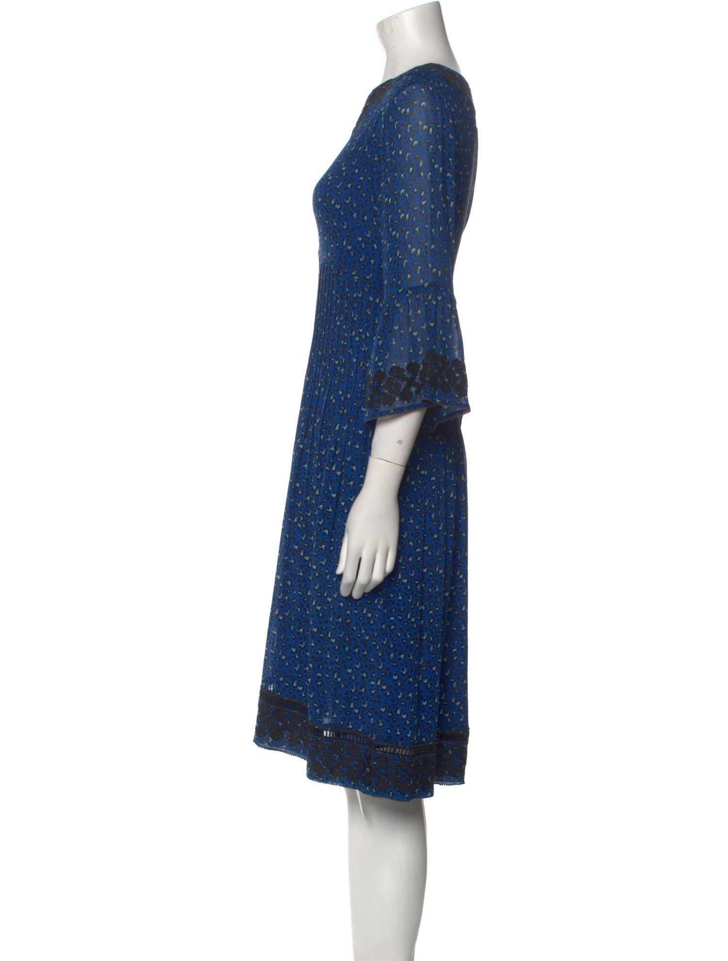 Brora Silk Midi Length Dress