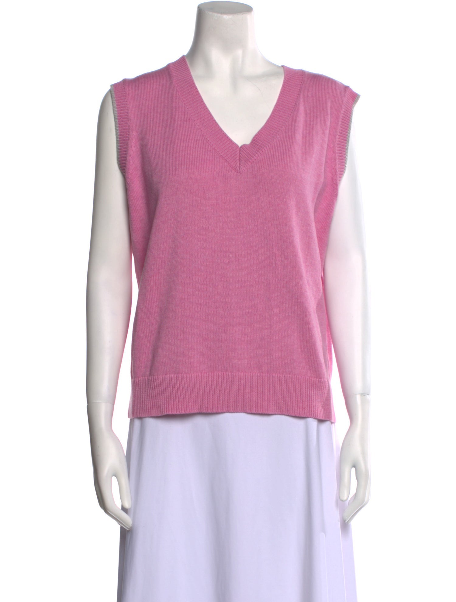 Brora Plunge Neckline Sweater