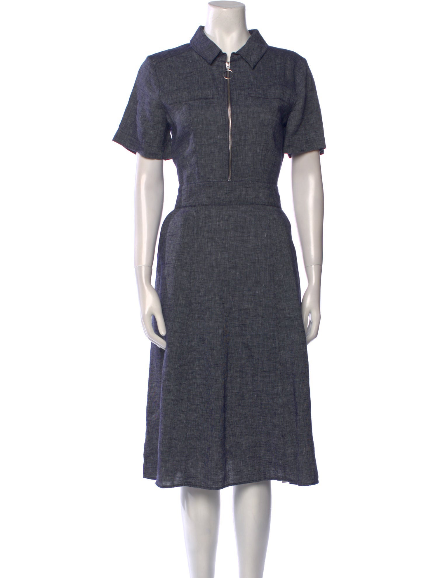 Brora Linen Midi Length Dress